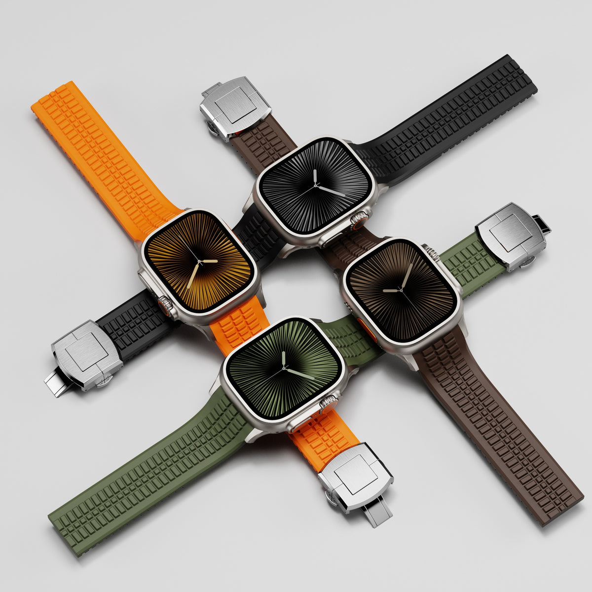 GR Modern Silicone Band for Apple Watch