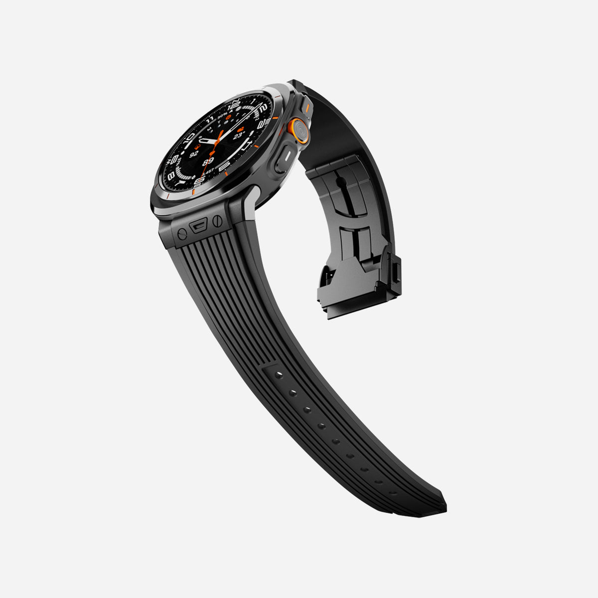 Galaxy Watch Ultra silicone band#color_black
