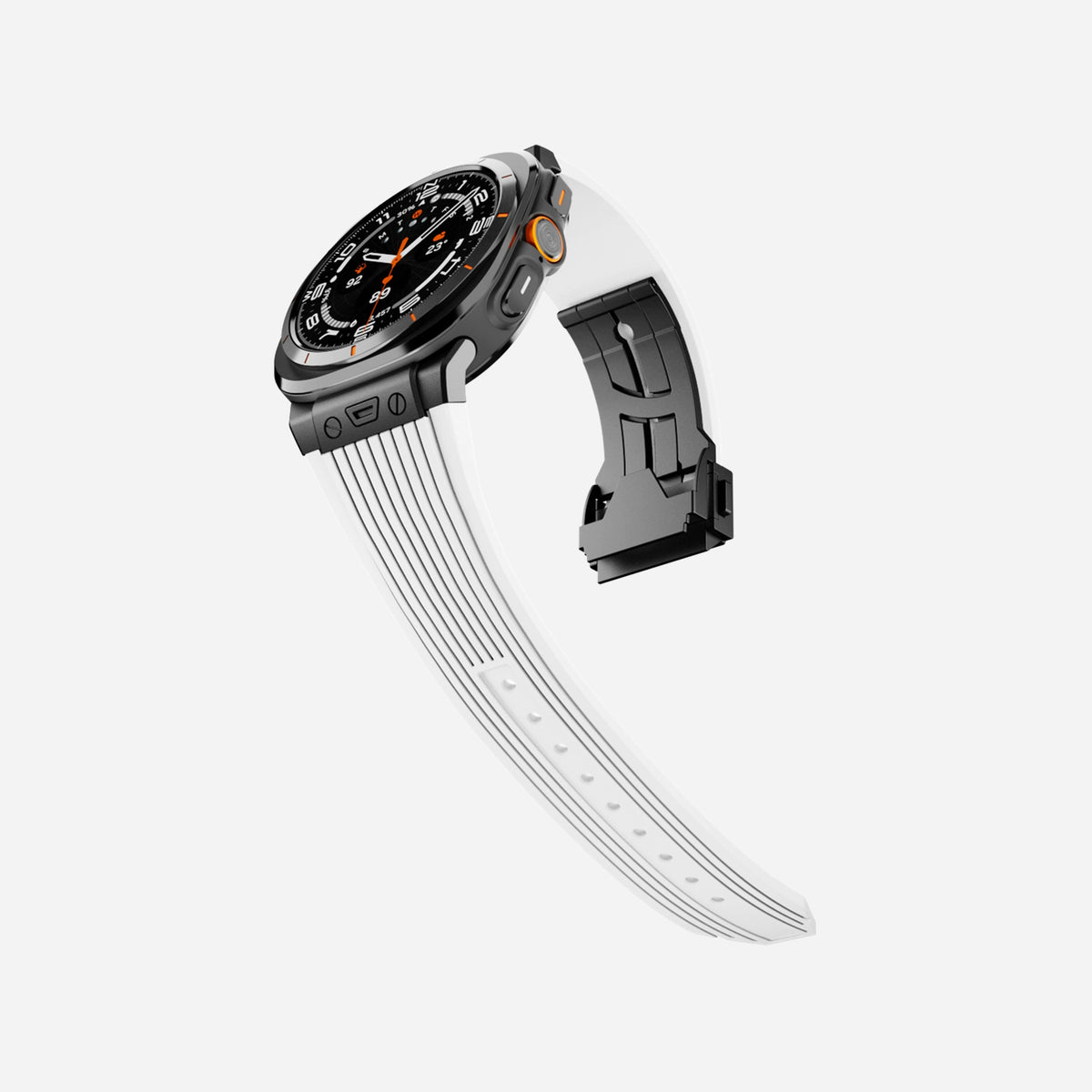 Galaxy Watch Ultra silicone band#color_white
