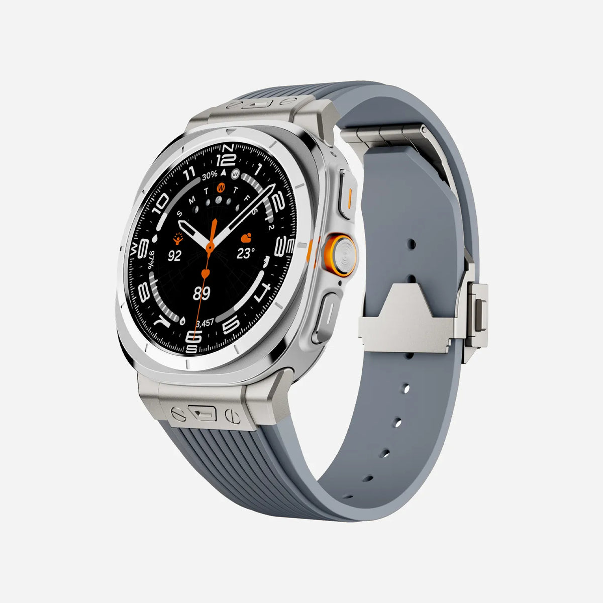 Galaxy Watch Ultra silicone band#color_gray