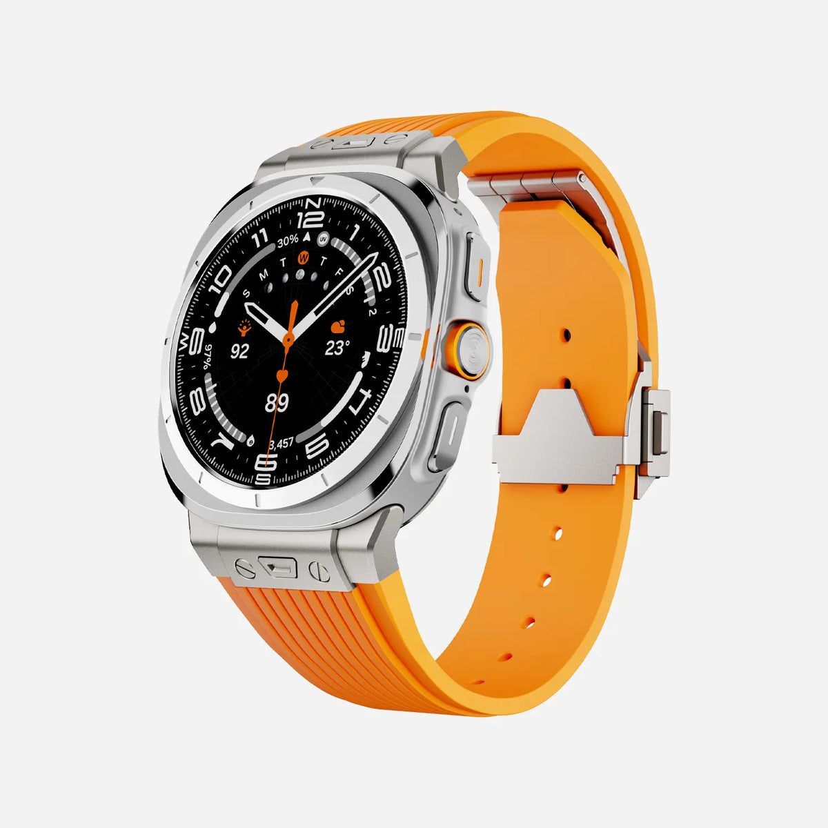 Galaxy Watch Ultra silicone band#color_orange