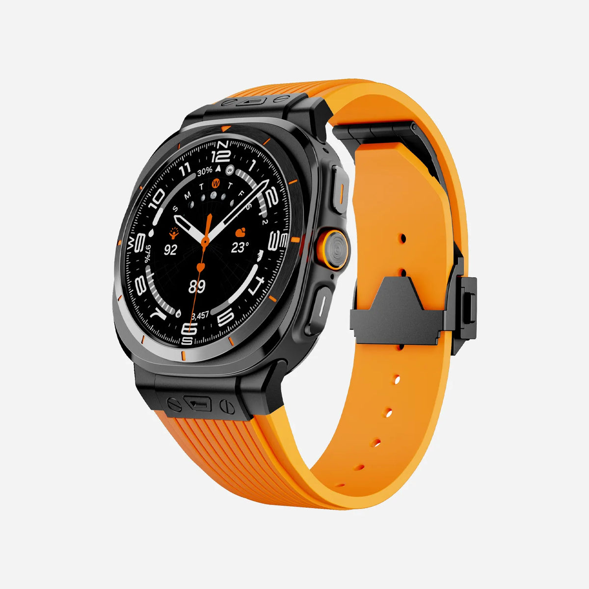 Galaxy Watch Ultra silicone band#color_orange