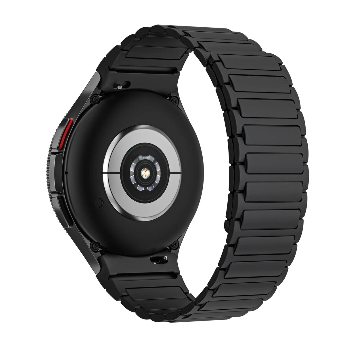 Galaxy Watch silicone band#color_Black orange