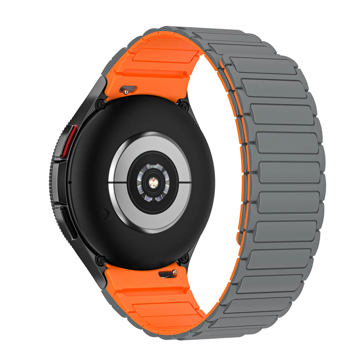 Galaxy Watch silicone band#color_gray orange