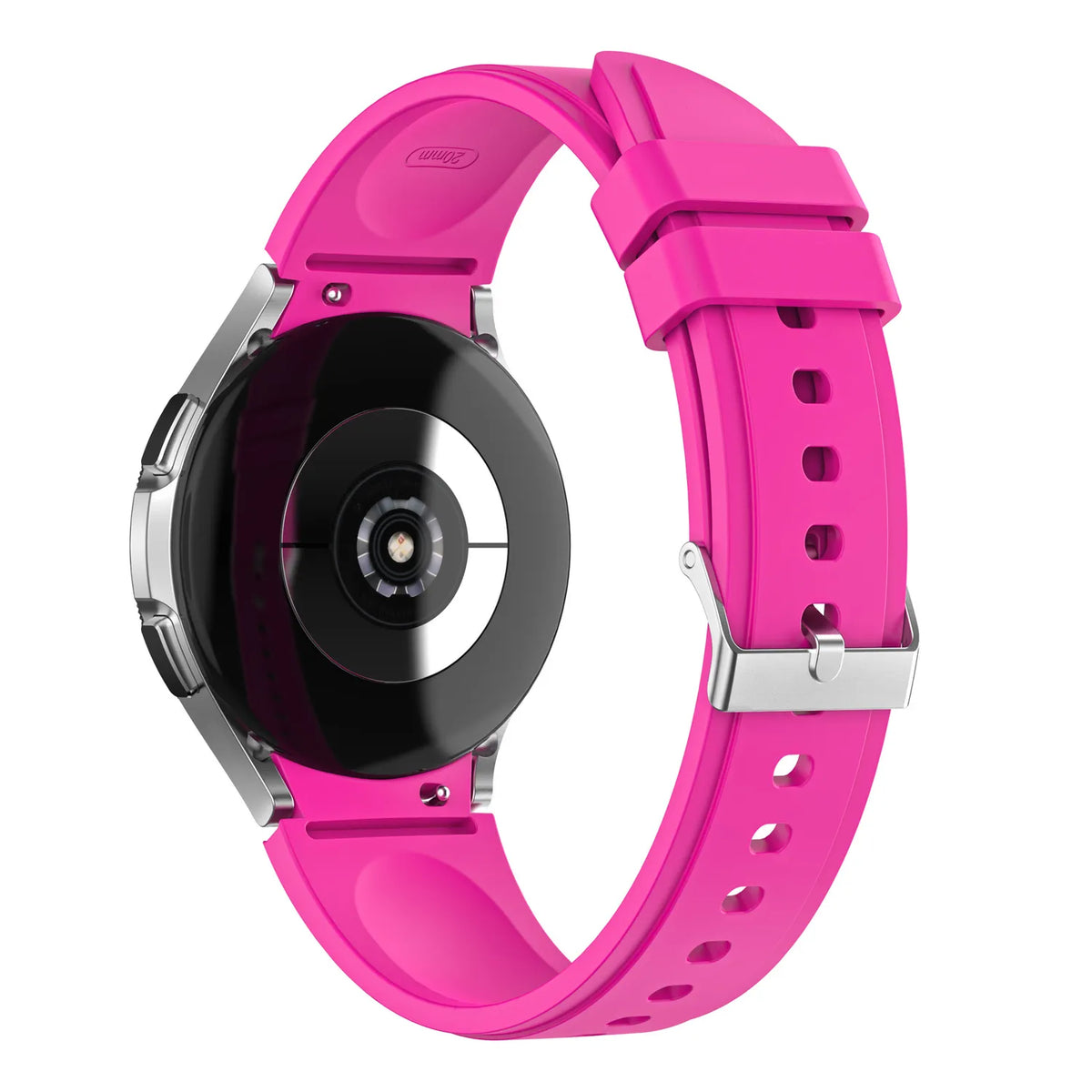 Galaxy Watch silicone band#color_barbie pink