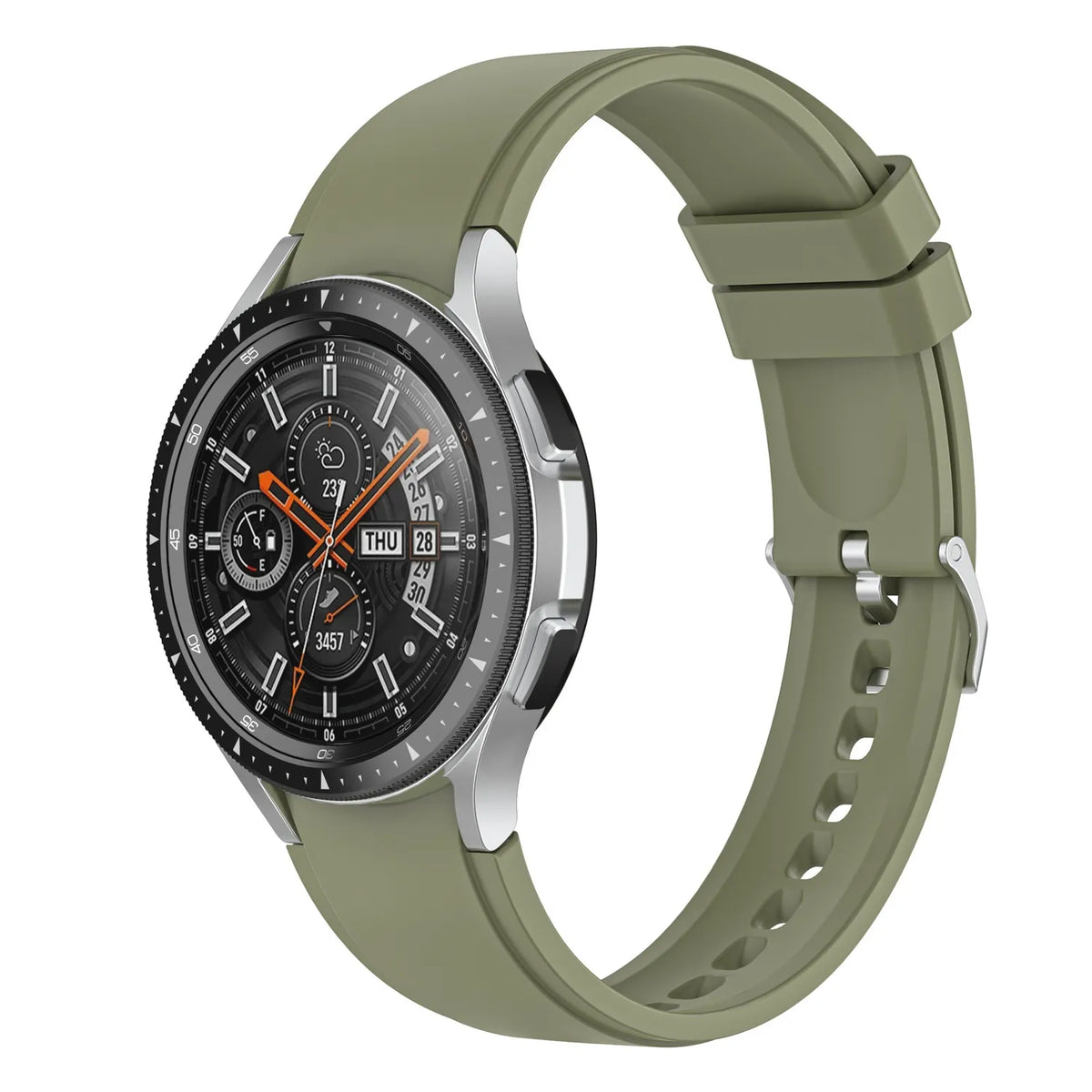 Galaxy Watch silicone band#color_calke green