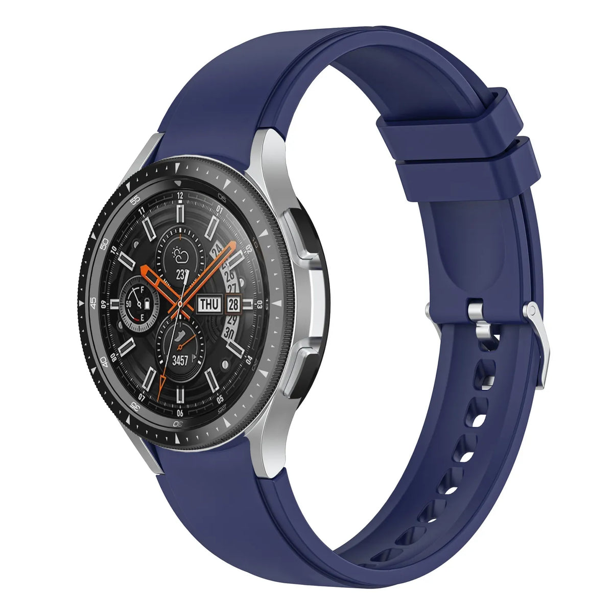 Galaxy Watch silicone band#color_navy blue