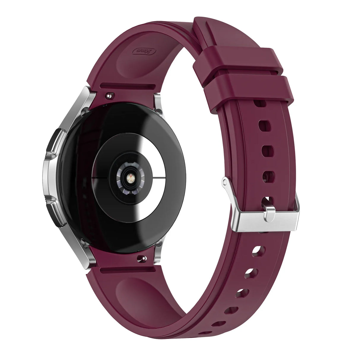 Galaxy Watch silicone band#color_wine red