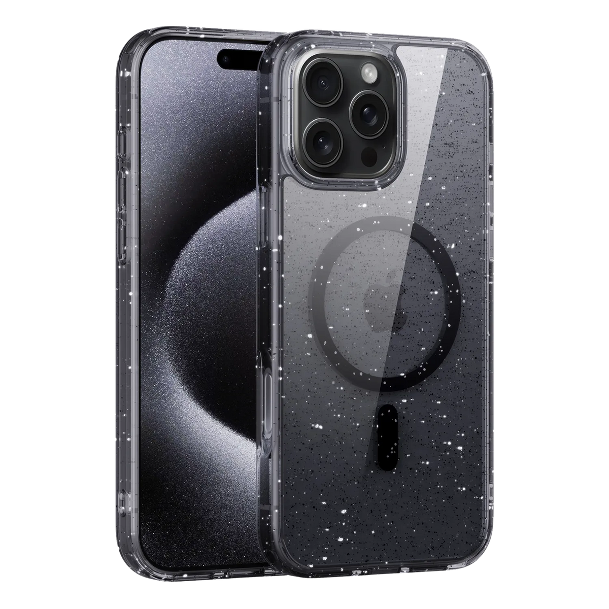 Glitter iPhone 16 Pro Case with MagSafe
