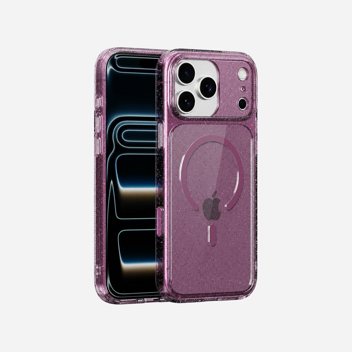 Glitter iPhone 18 Pro Clear Case