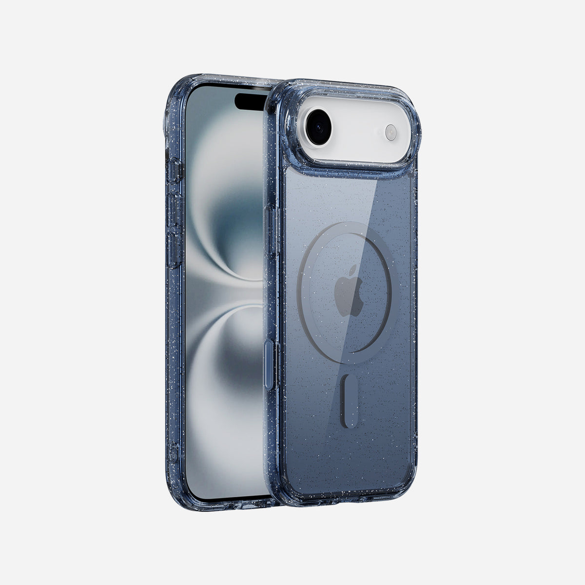 Glitter iPhone Air Clear Case with MagSafe