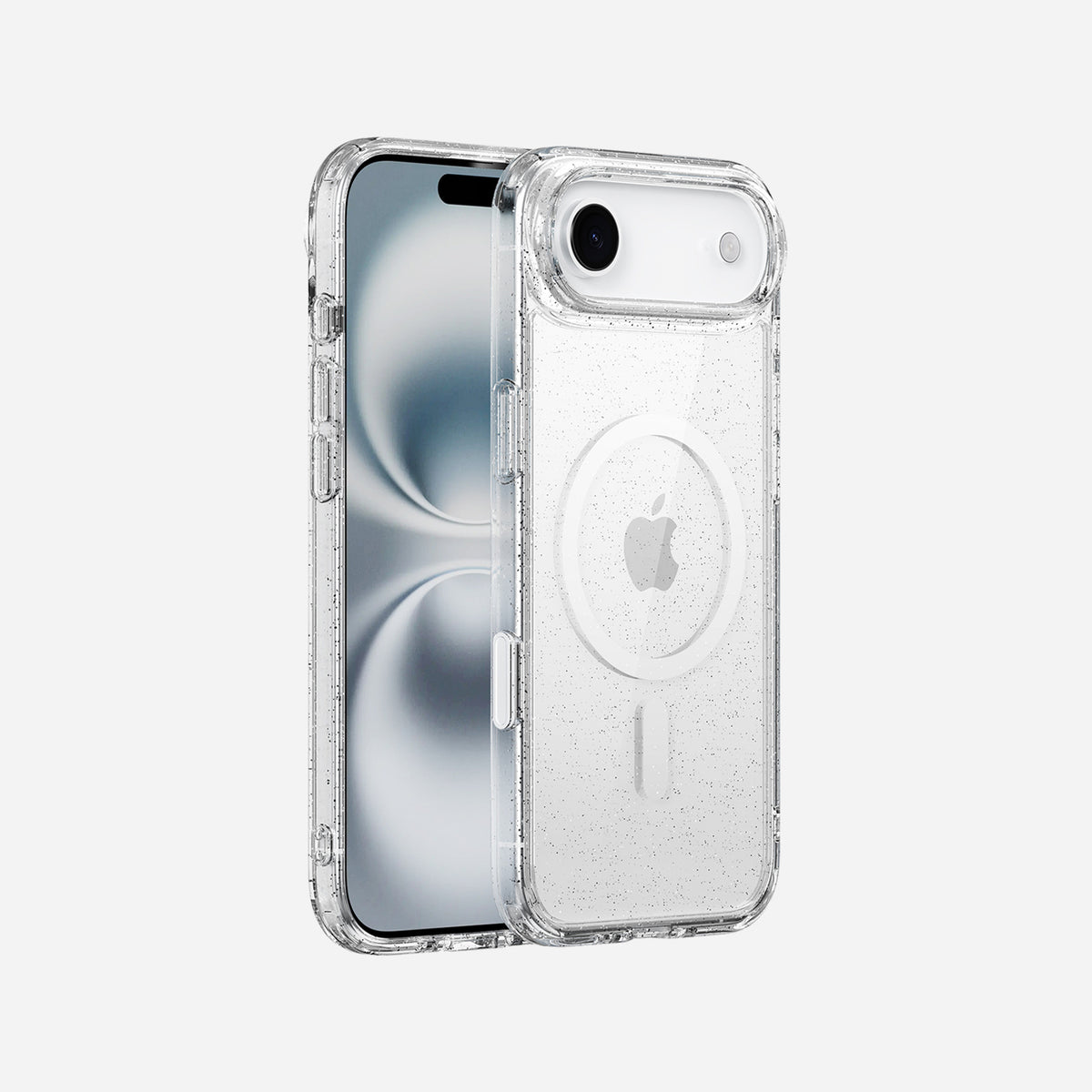 Glitter iPhone Air Clear Case with MagSafe