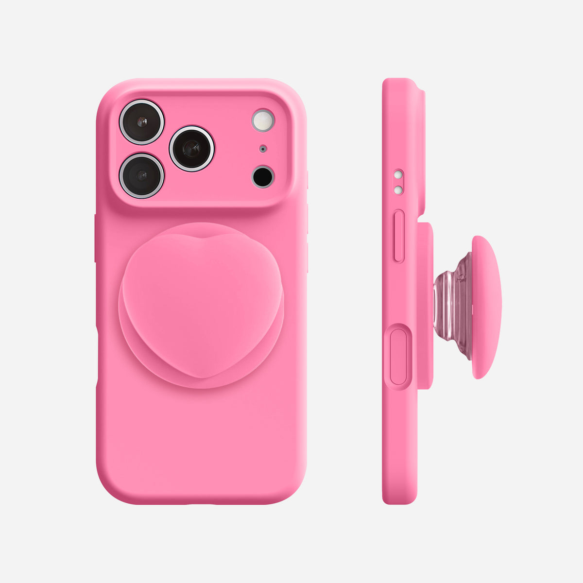 Heart Silicone MagSafe Grip