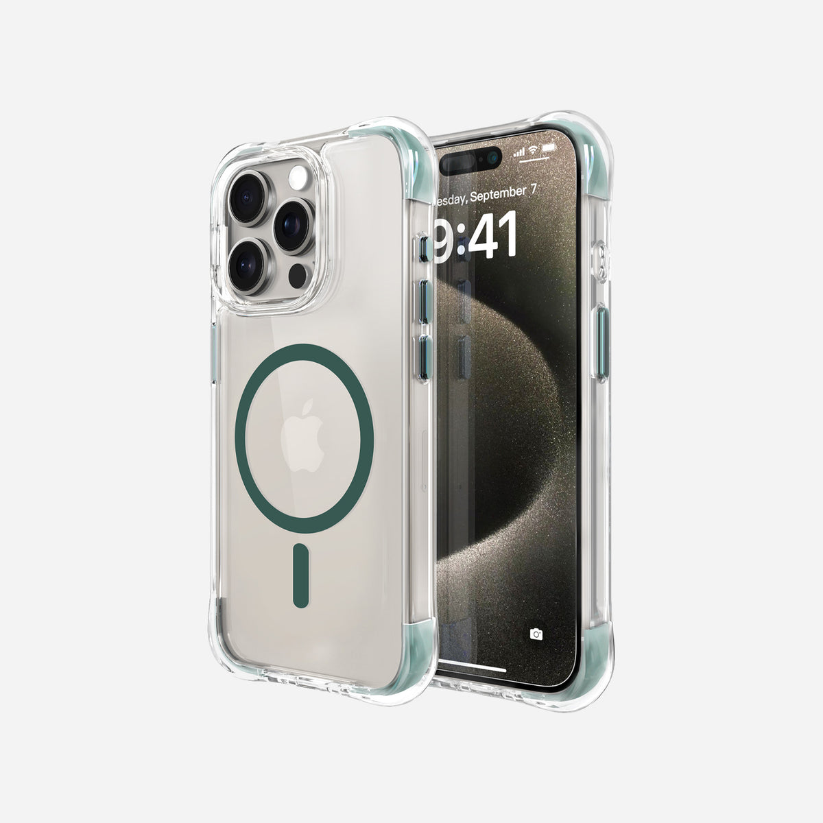 iPhone 15 Pro Airbag Clear Case with MagSafe