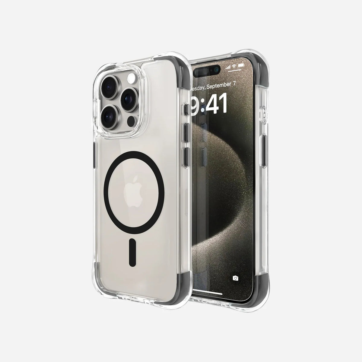 iPhone 15 Pro Max Airbag Clear Case with MagSafe