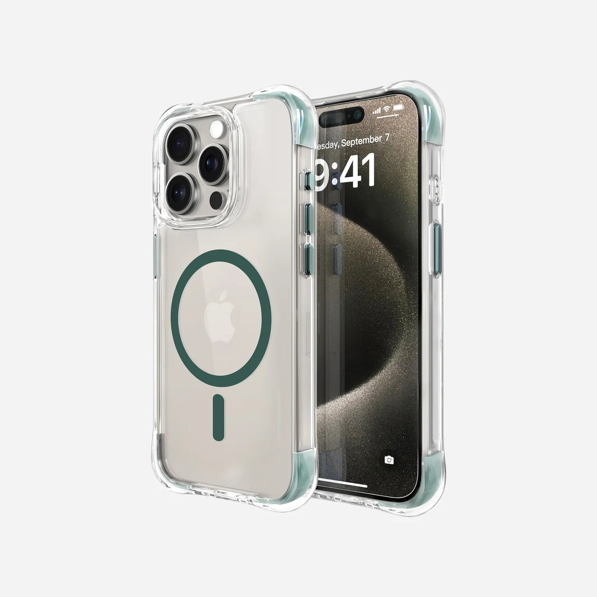 iPhone 15 Pro Max Airbag Clear Case with MagSafe