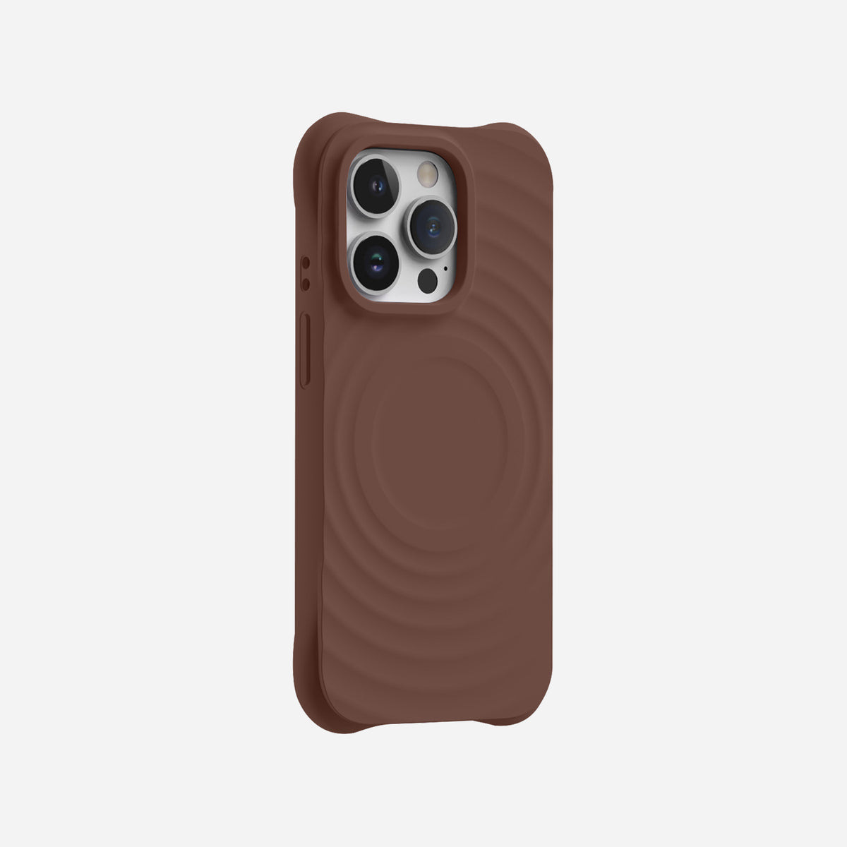 MagSafe iPhone Silicone case#color_chocolate