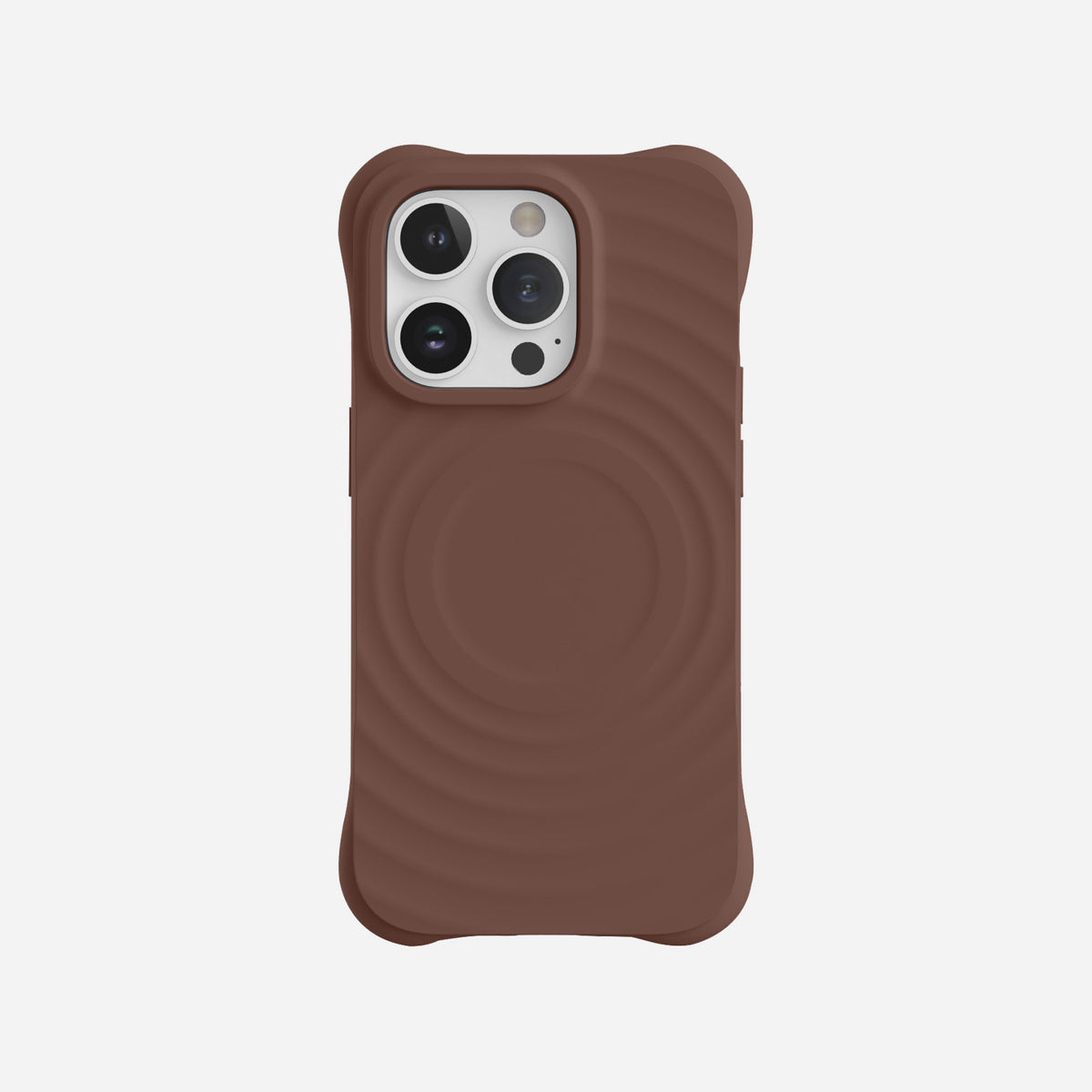 MagSafe iPhone Silicone case#color_chocolate