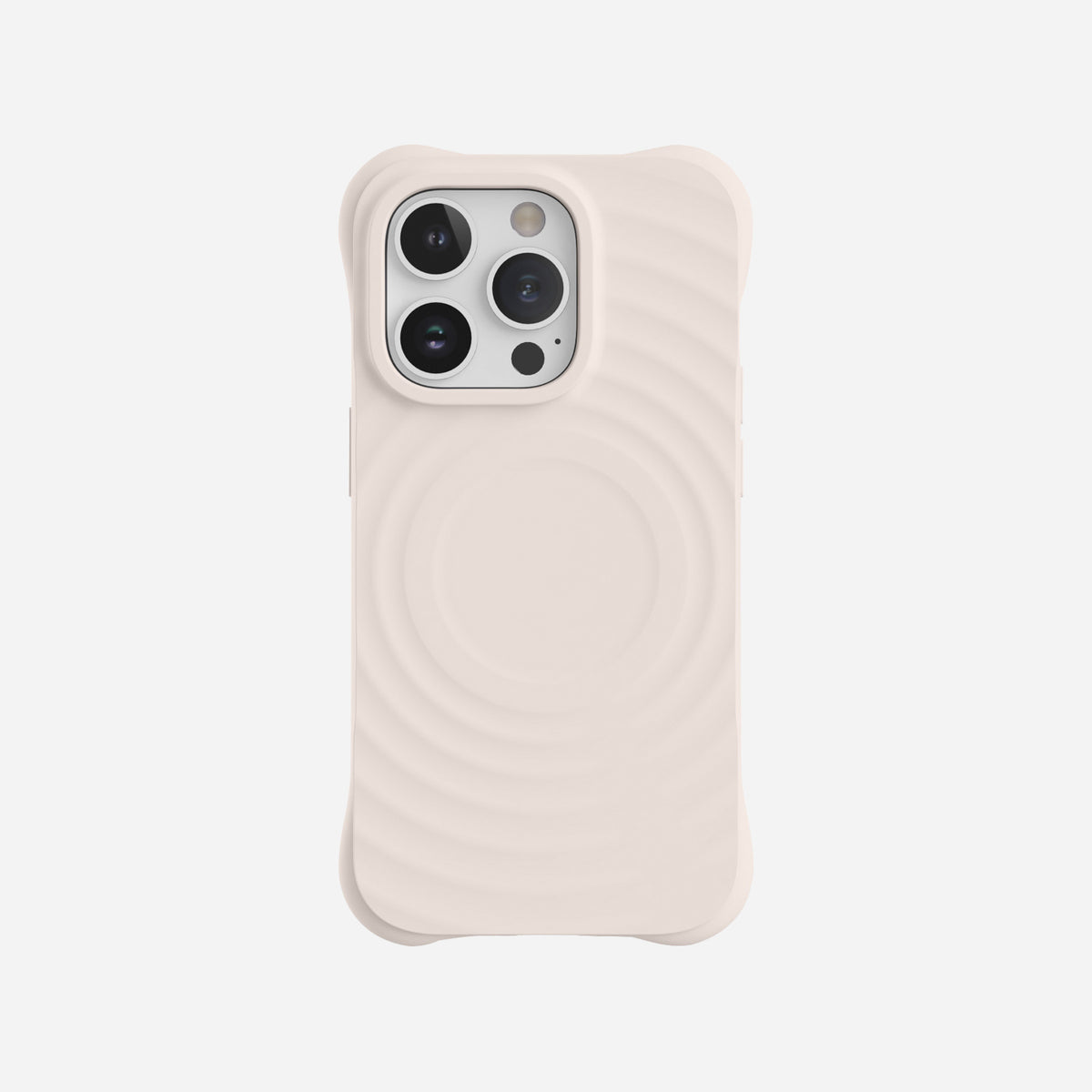 MagSafe iPhone Silicone case#color_gravel white