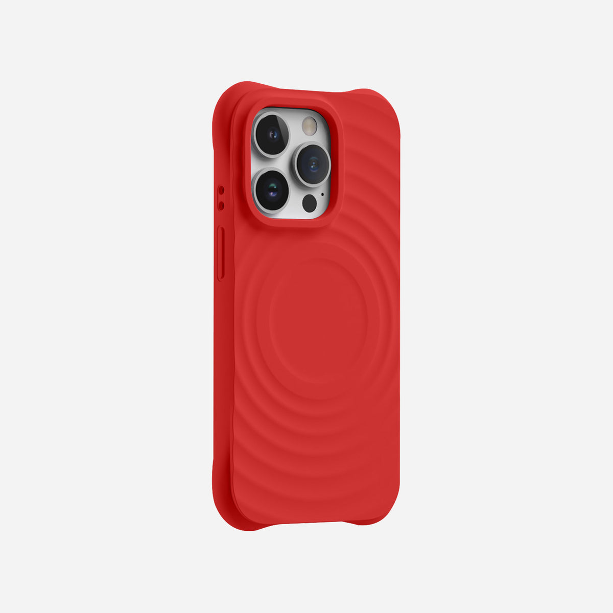 MagSafe iPhone Silicone case#color_red