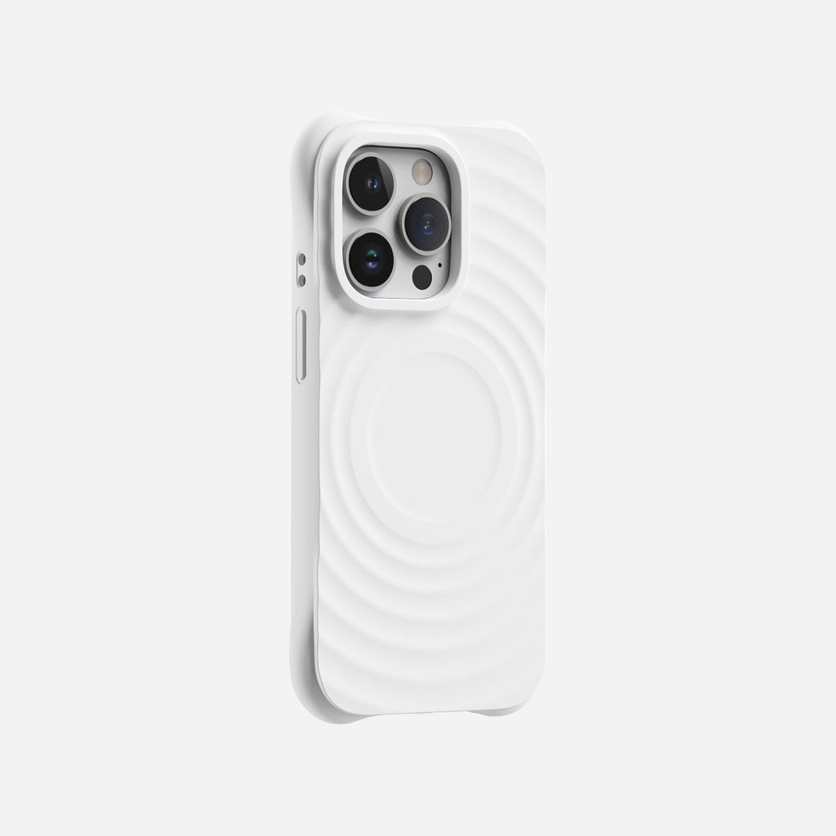 MagSafe iPhone Silicone case#color_white