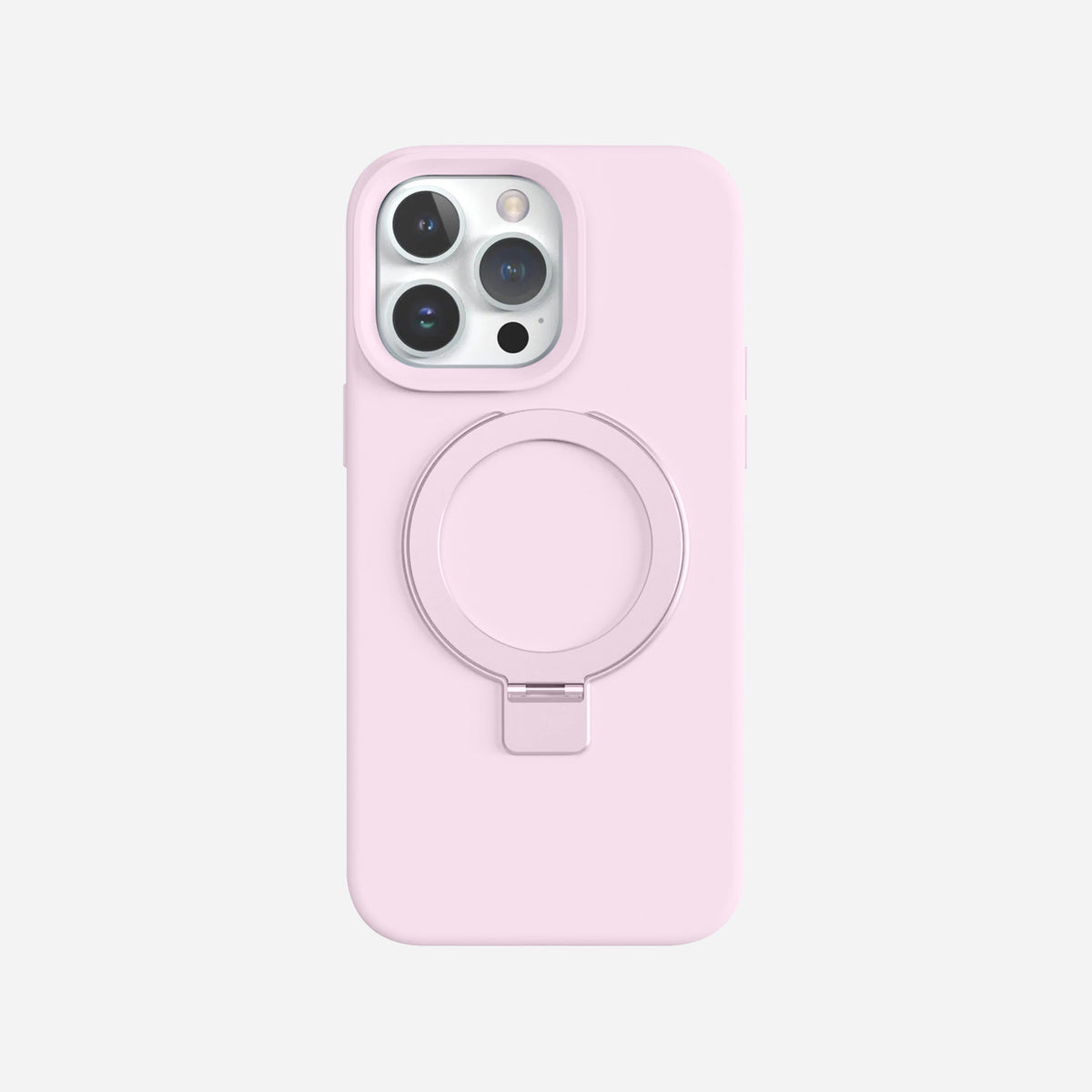 iPhone 16 Pro Max Silicone Case with Stand
