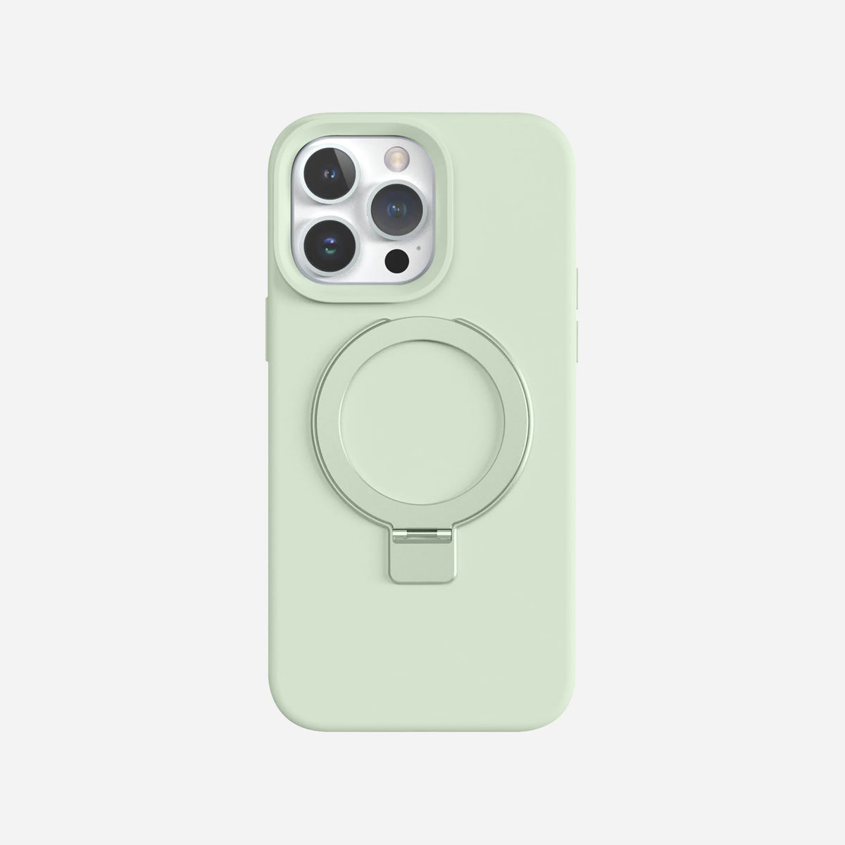 iPhone 16 Pro Max Silicone Case with Stand