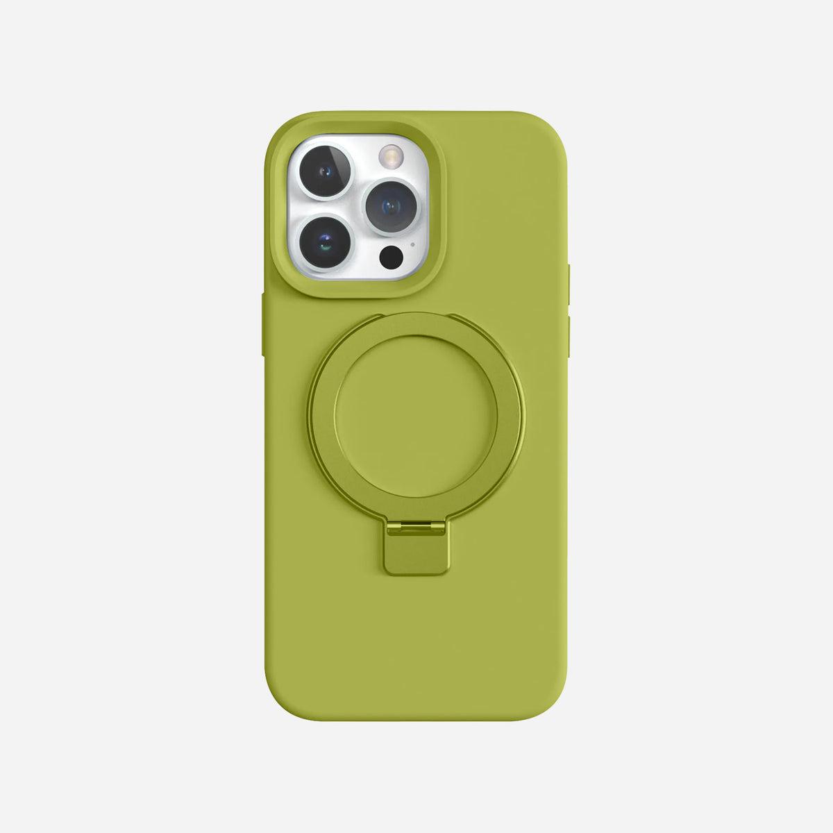 iPhone 16 Pro Max Silicone Case with Stand