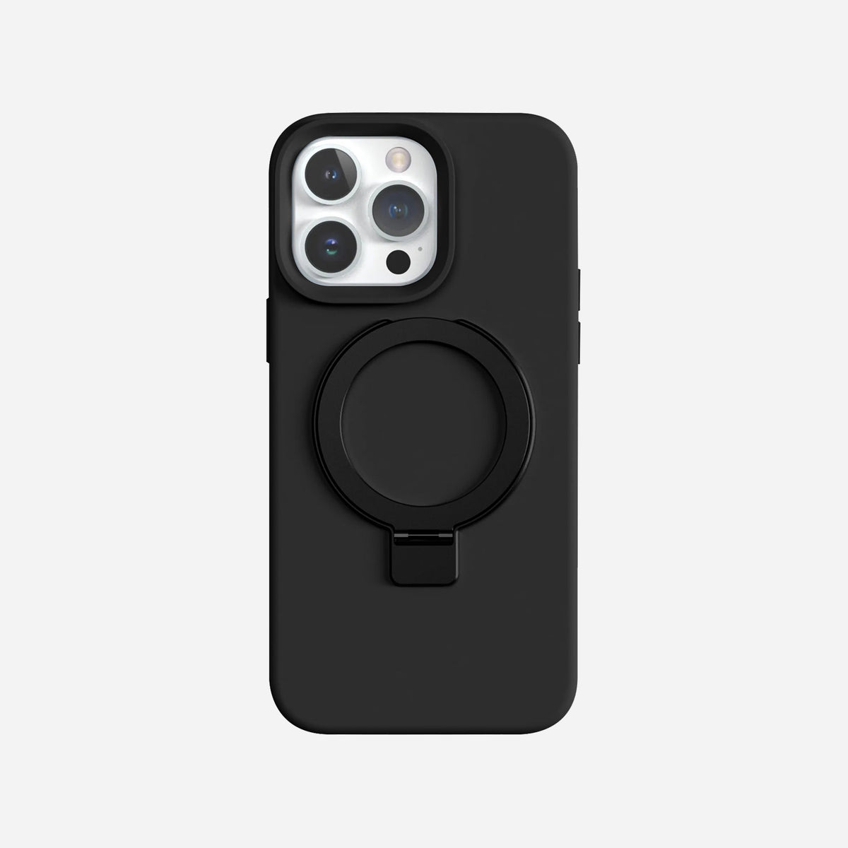 iPhone 16 Pro Max Silicone Case with Stand