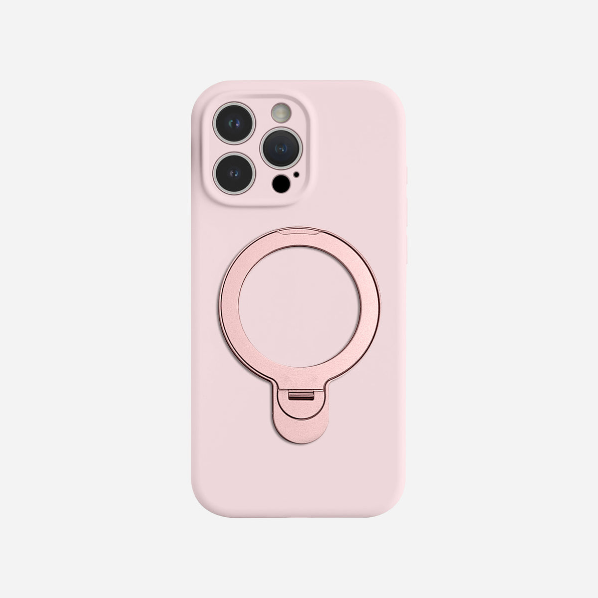iPhone 16 Pro Max Silicone Case with Stand