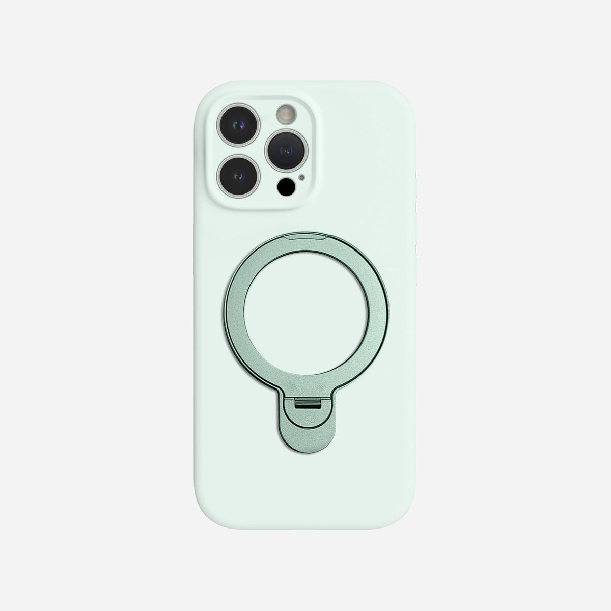 iPhone 16 Pro Max Silicone Case with Stand