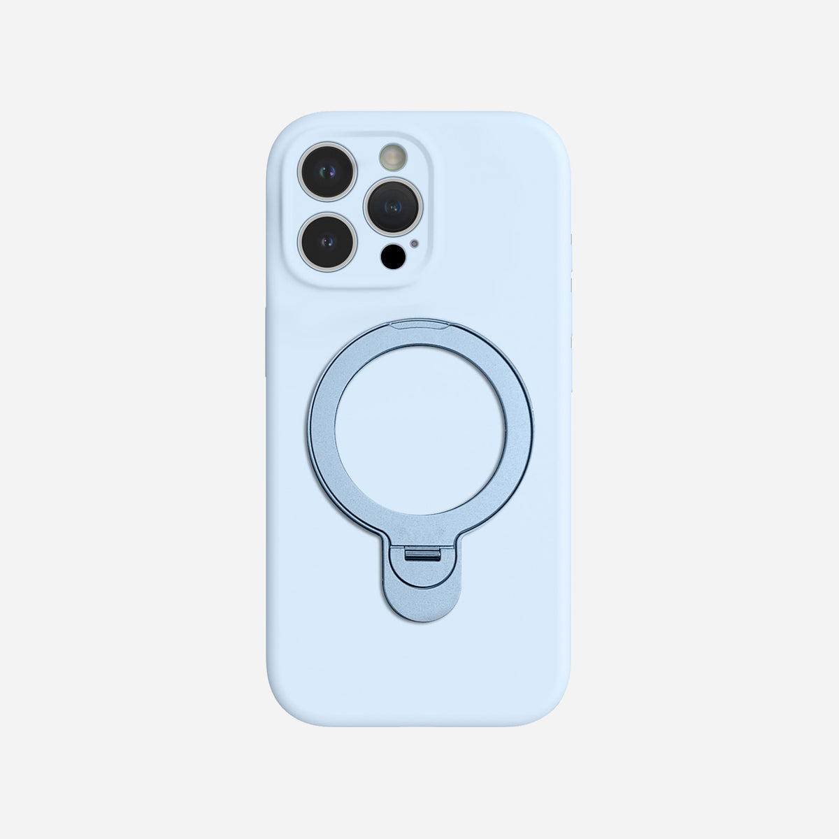 iPhone 16 Pro Max Silicone Case with Stand