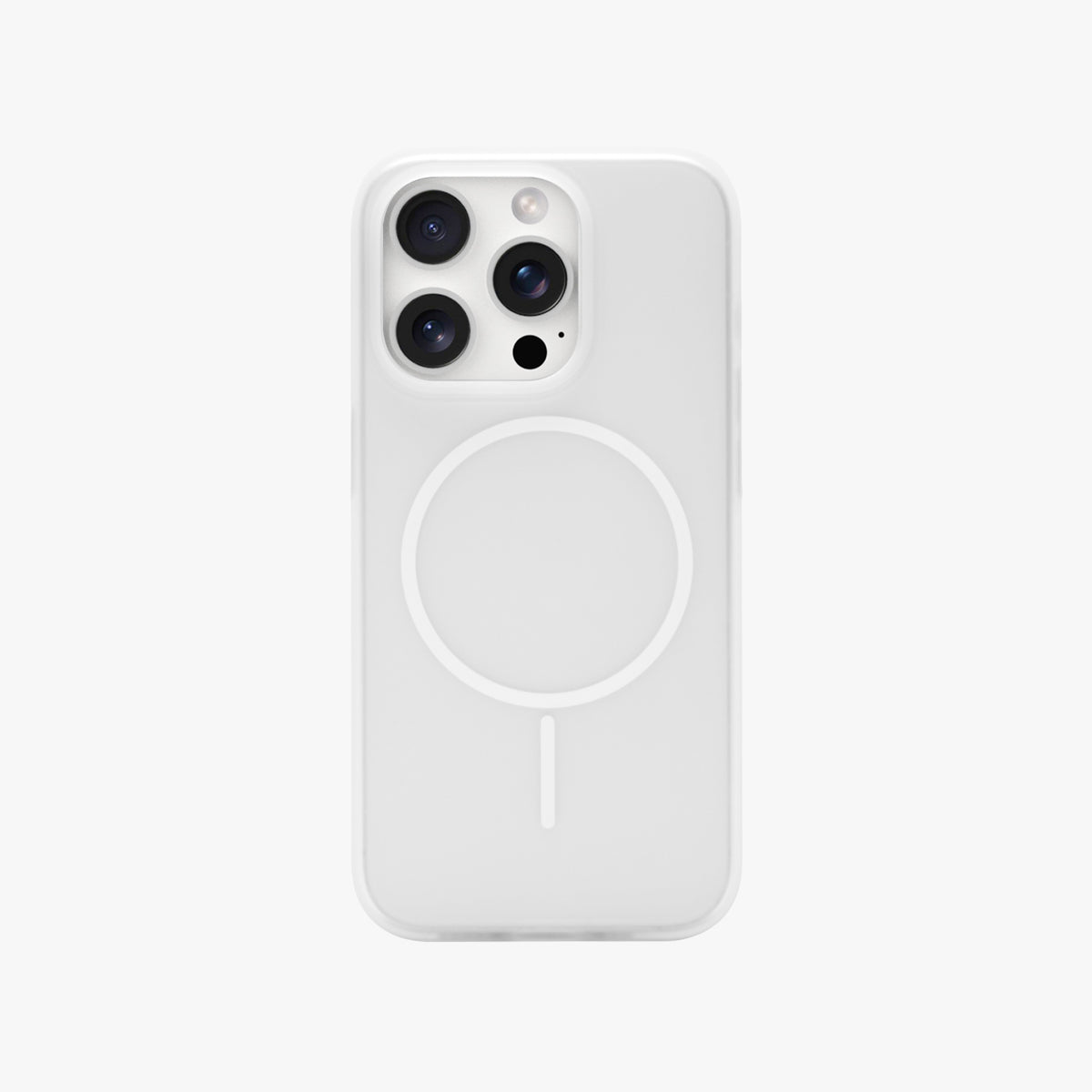iPhone 15 Pro Cloud Silicone Case with MagSafe