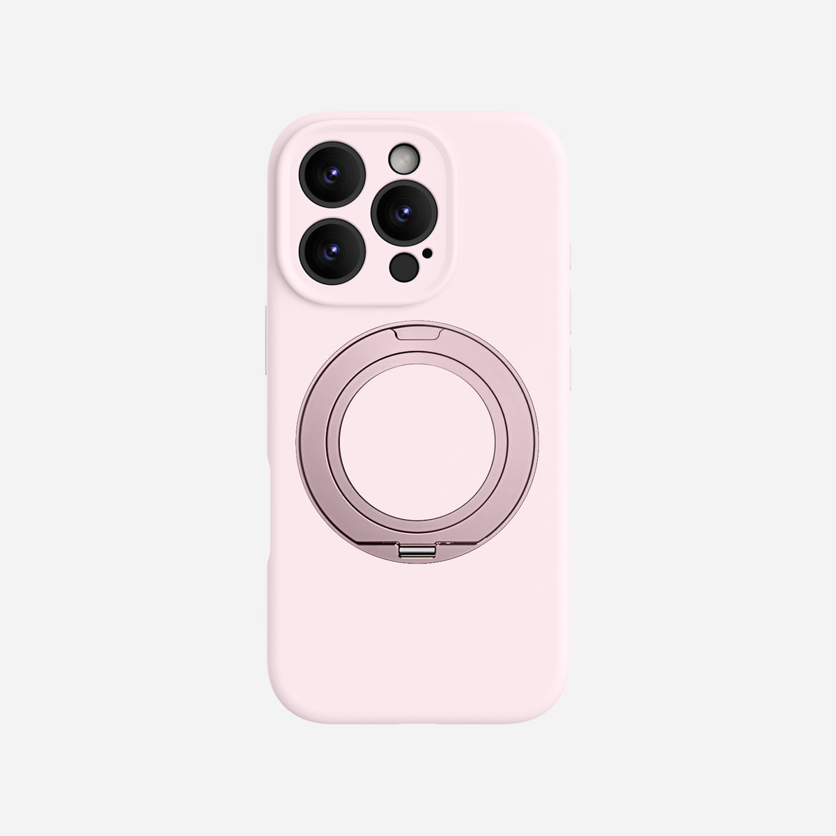 iPhone 15 Pro Max Silicone Case with Stand