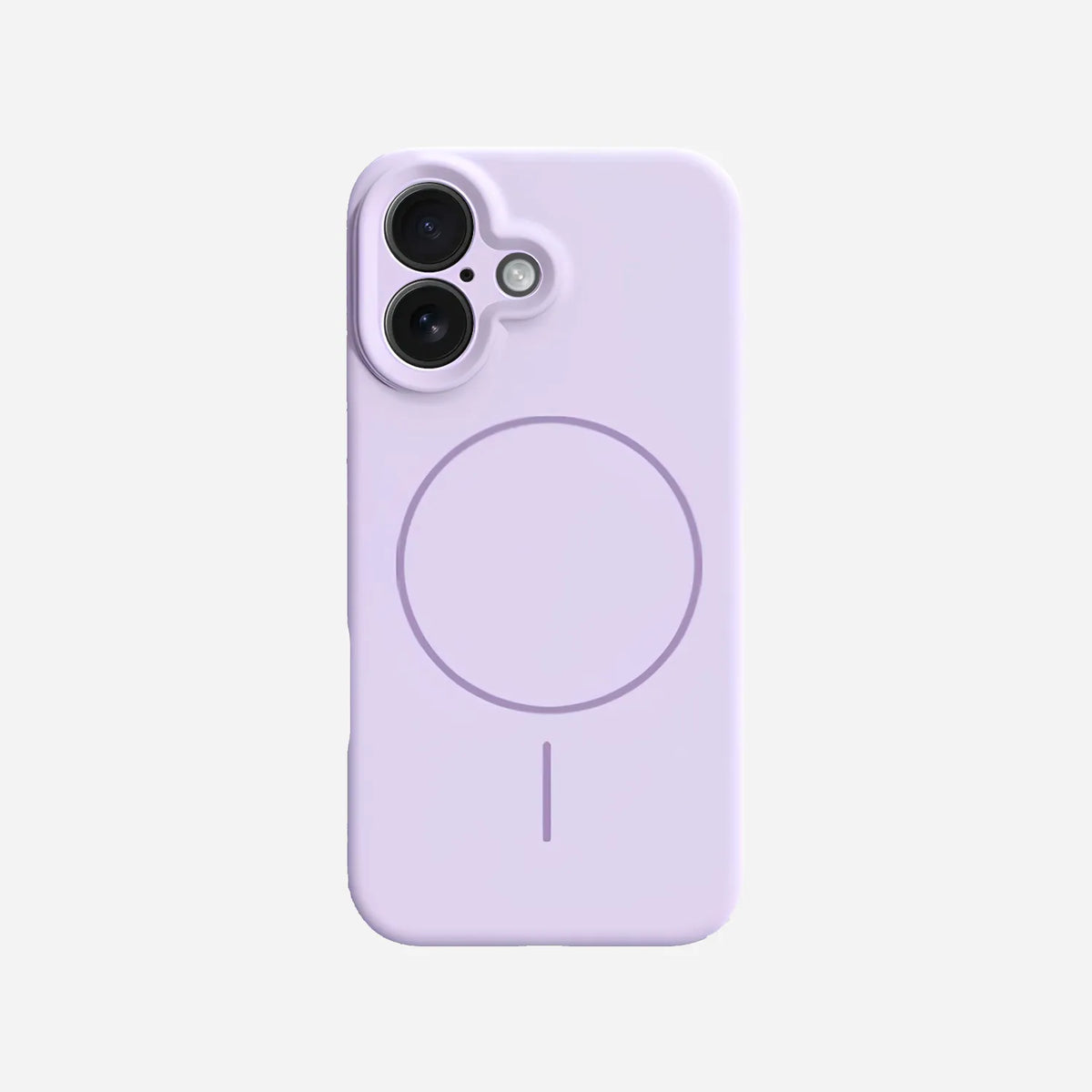 iPhone 16 silicone case with MagSafe#color_cloud mauve