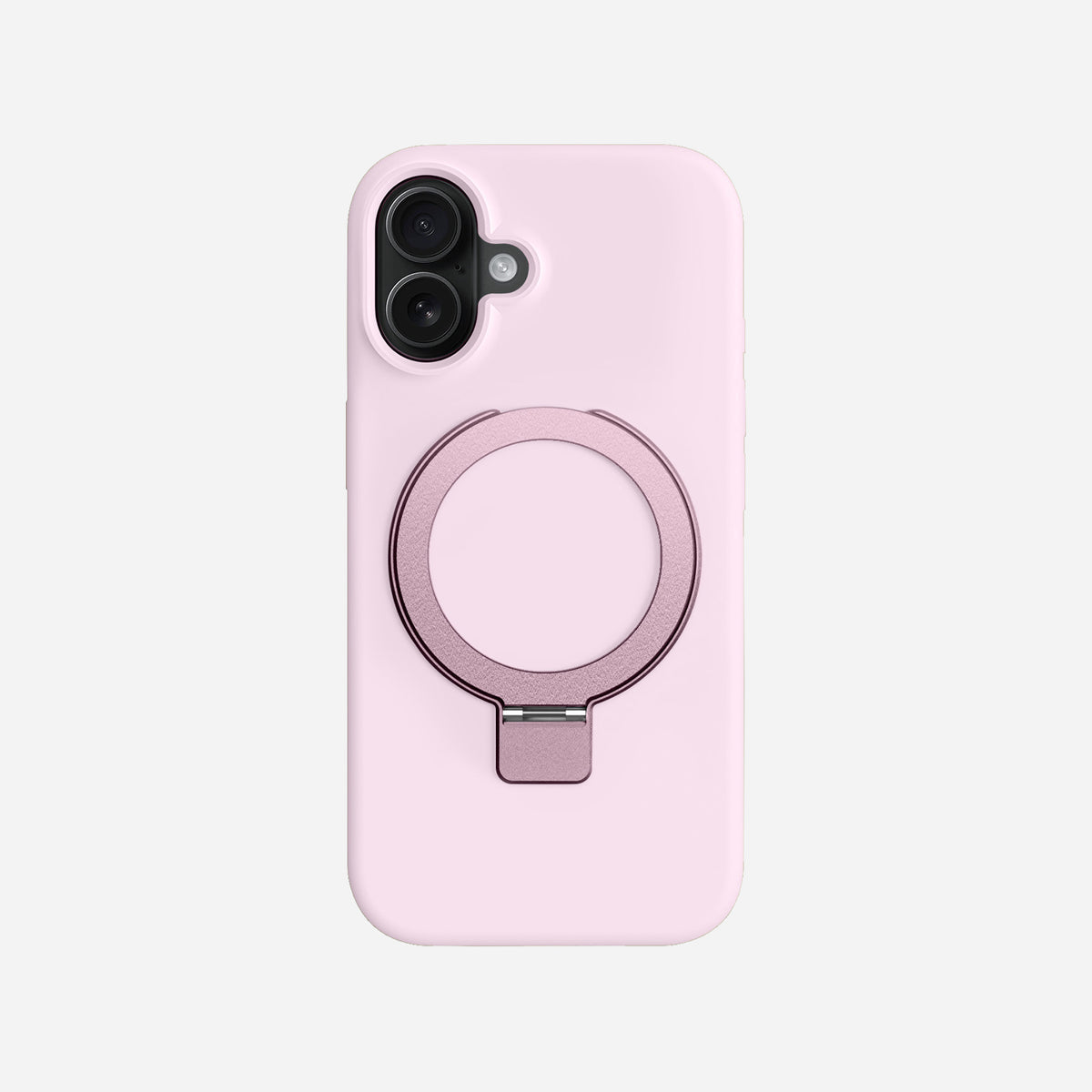 iPhone 16 silicone case with stand#color_ice pink