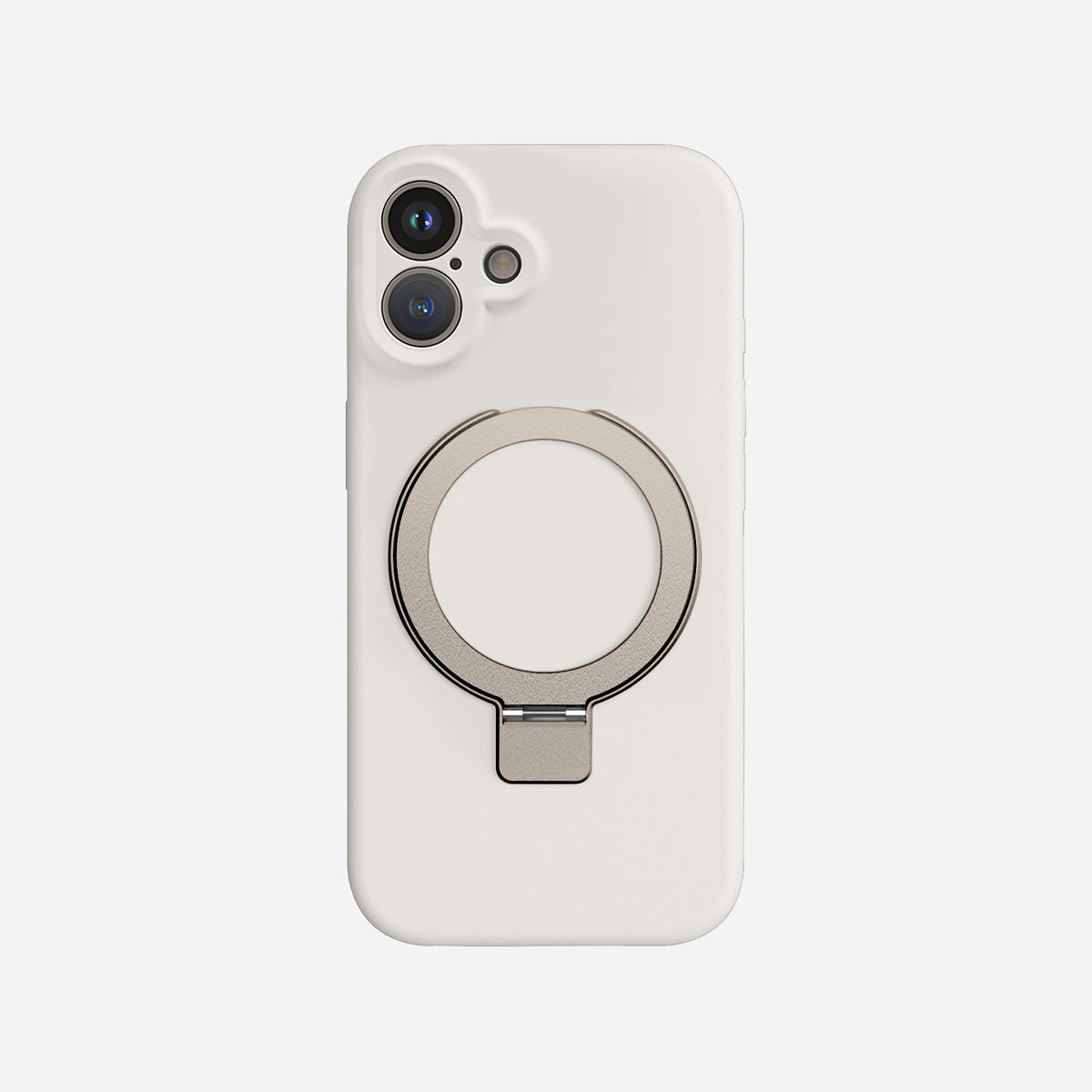 iPhone 16 Plus Silicone Case with Stand