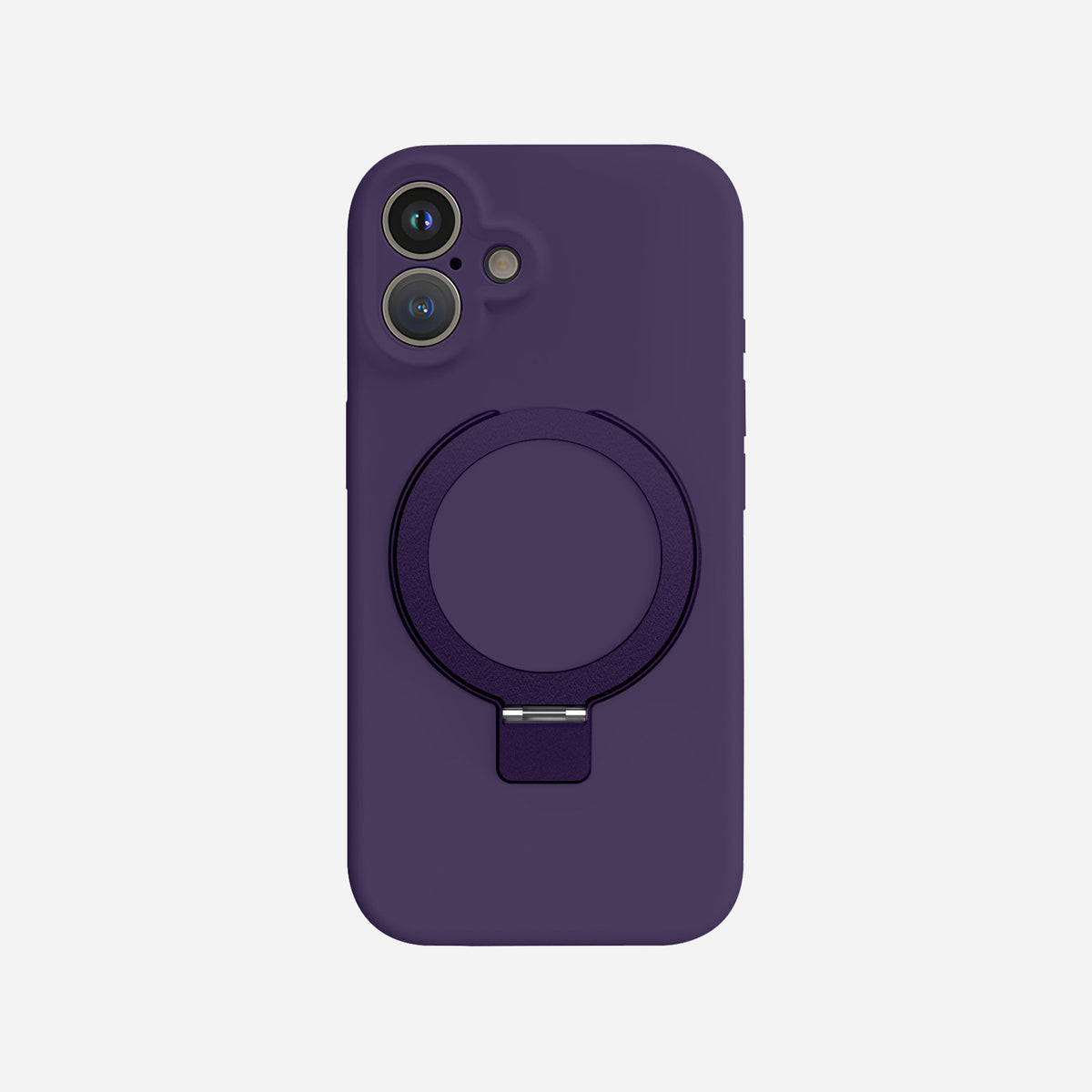 iPhone 16 Plus Silicone Case with Stand