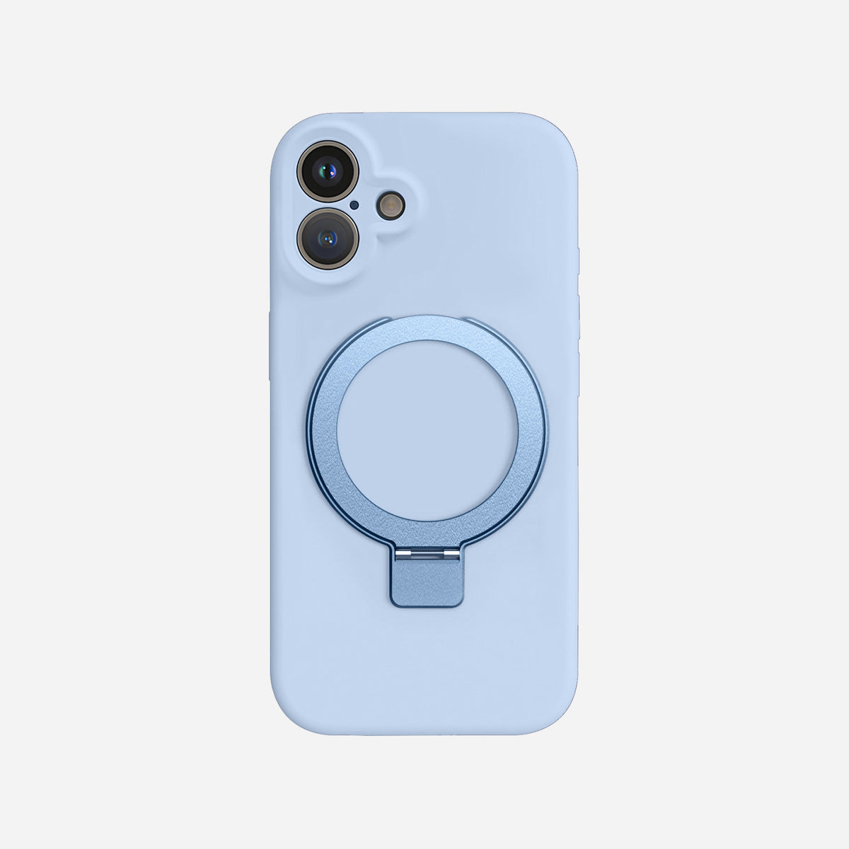 iPhone 16 Plus Silicone Case with Stand