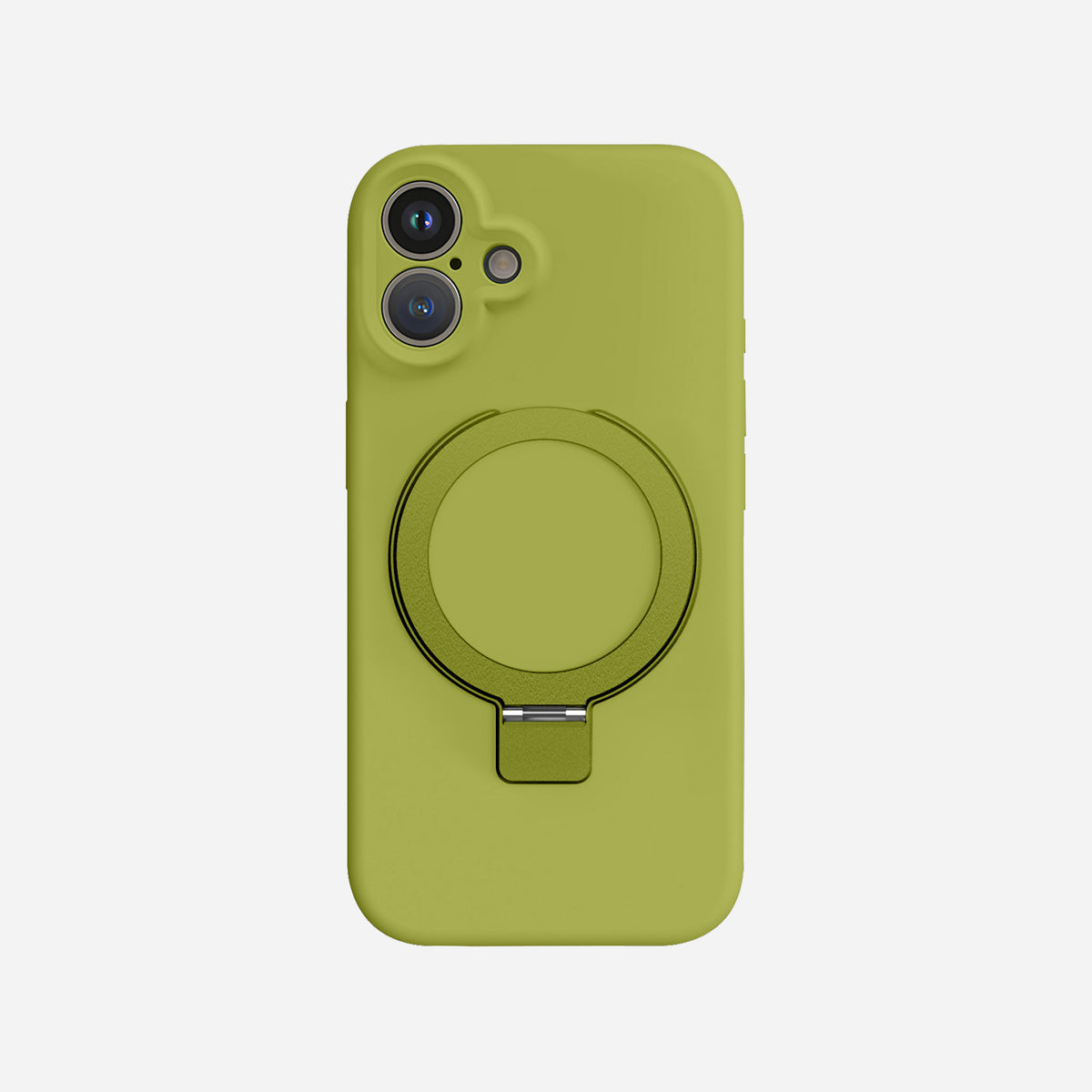 iPhone 16 Plus Silicone Case with Stand