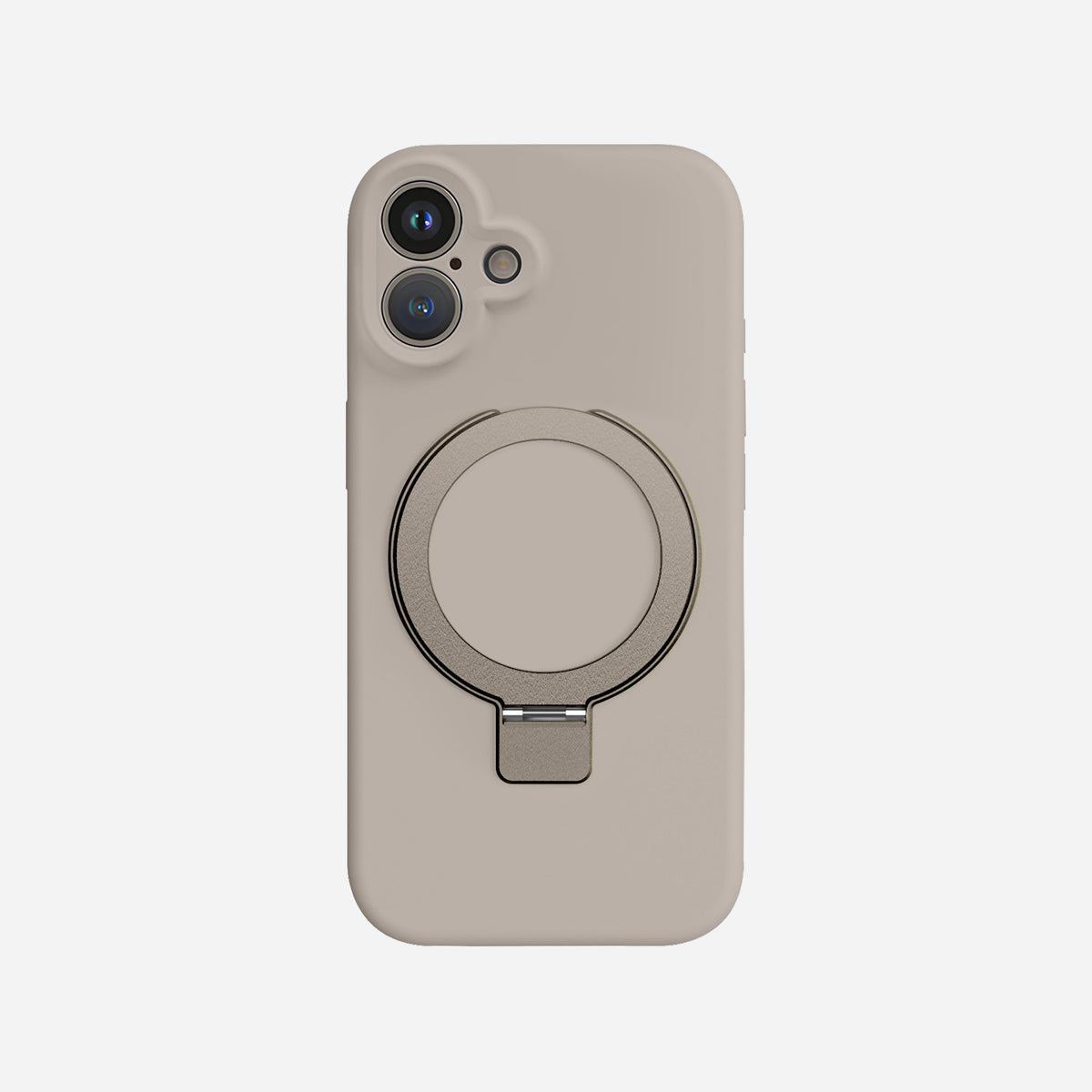 iPhone 16 Plus Silicone Case with Stand