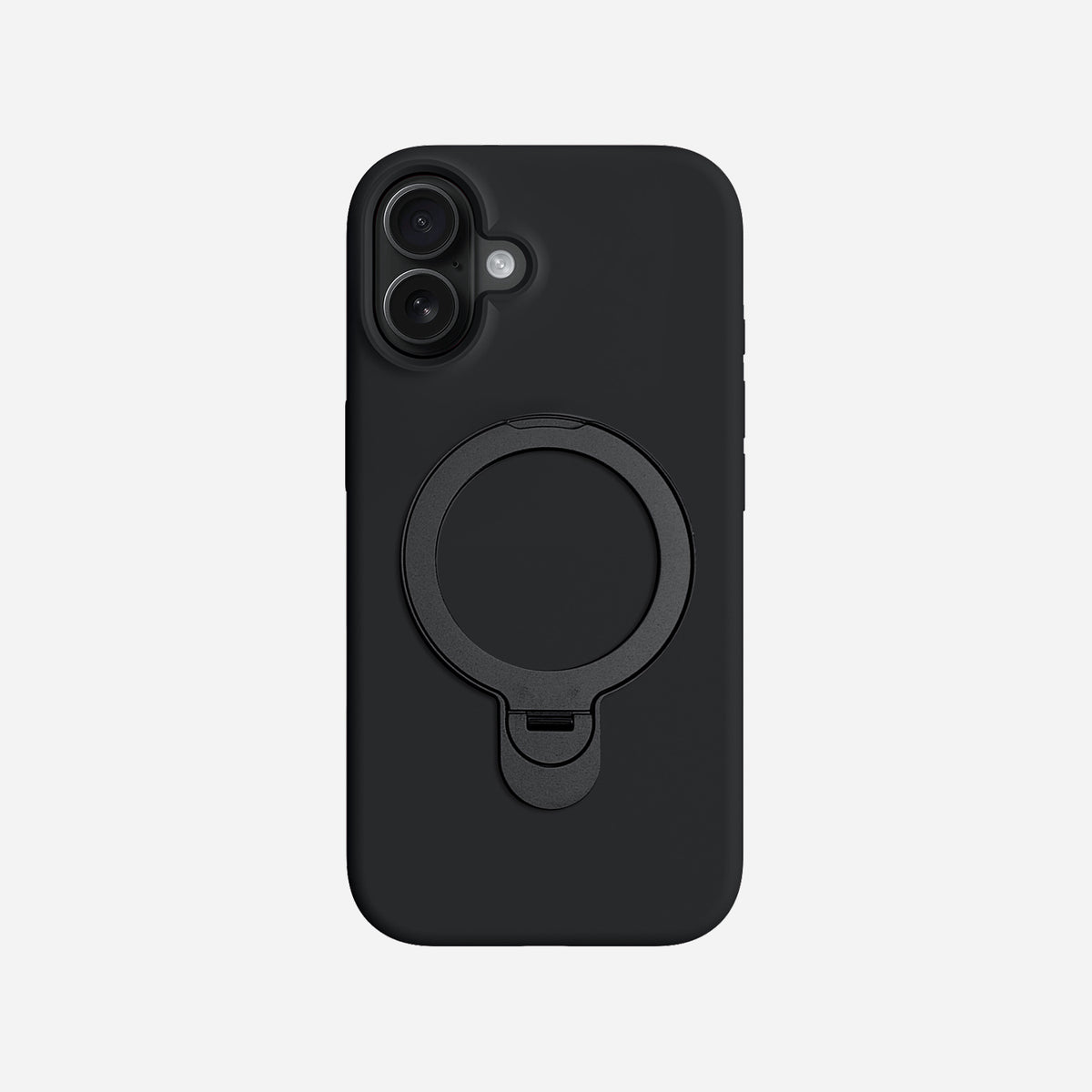 iPhone 16 Silicone Case with Stand