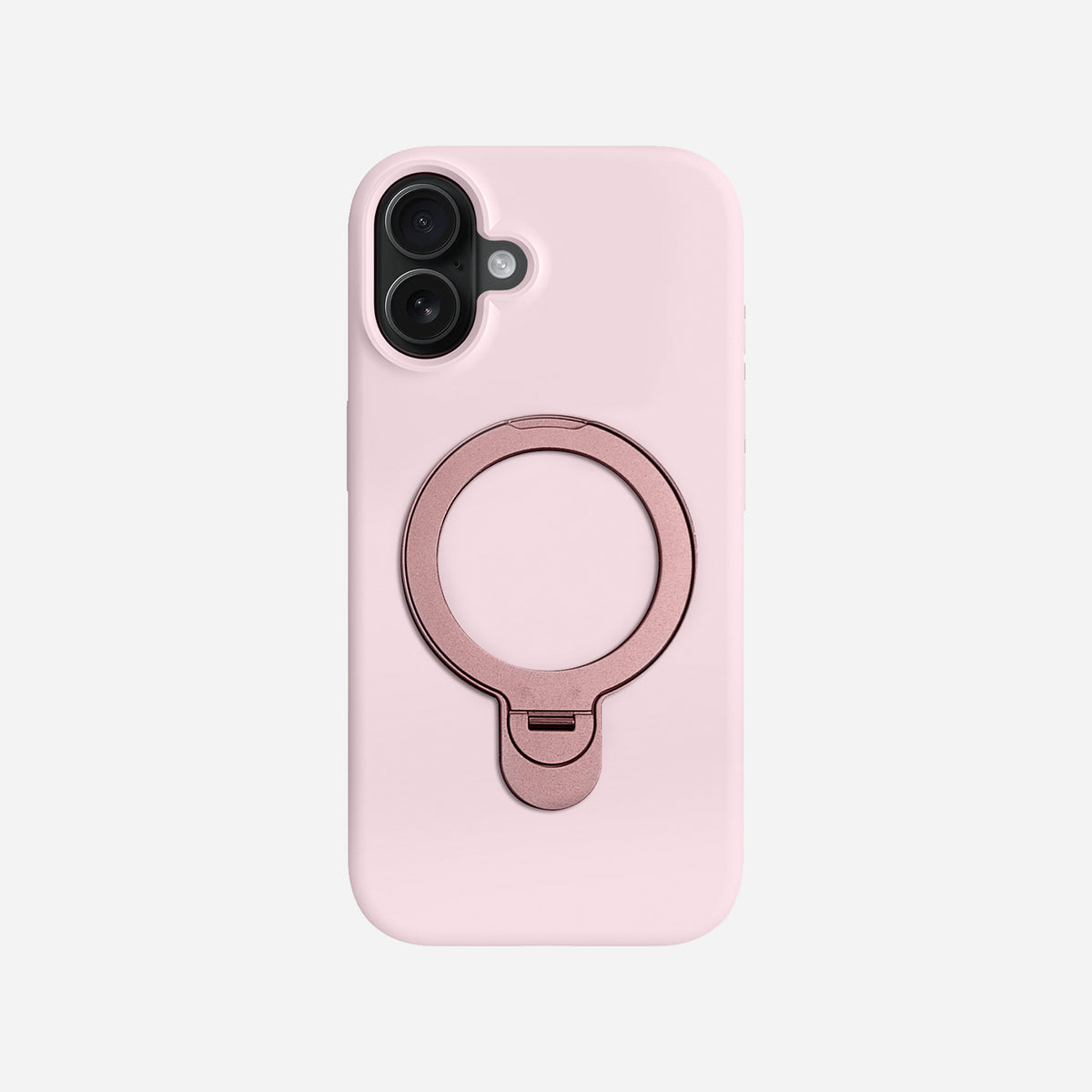 iPhone 16 Silicone Case with Stand