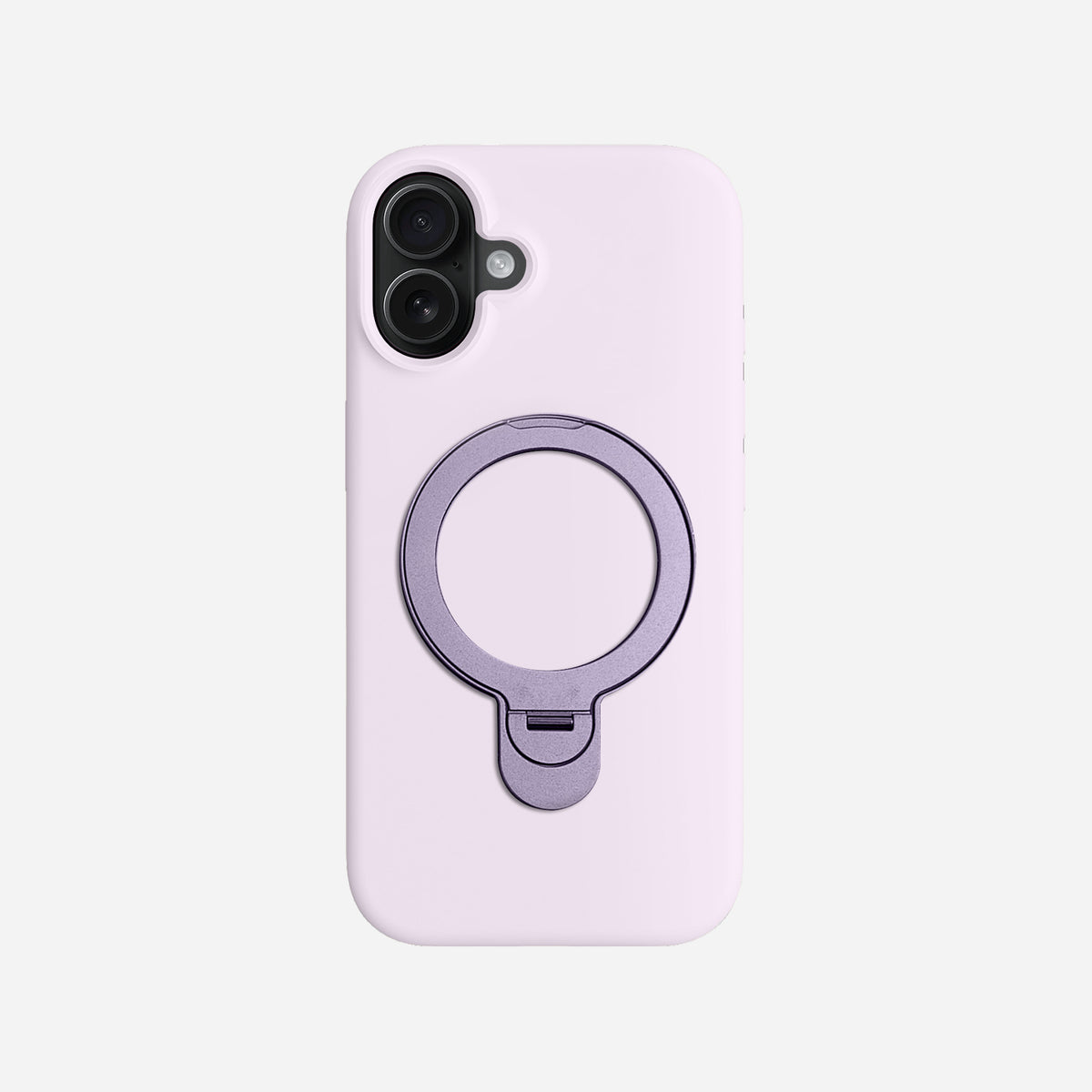 iPhone 16 Silicone Case with Stand
