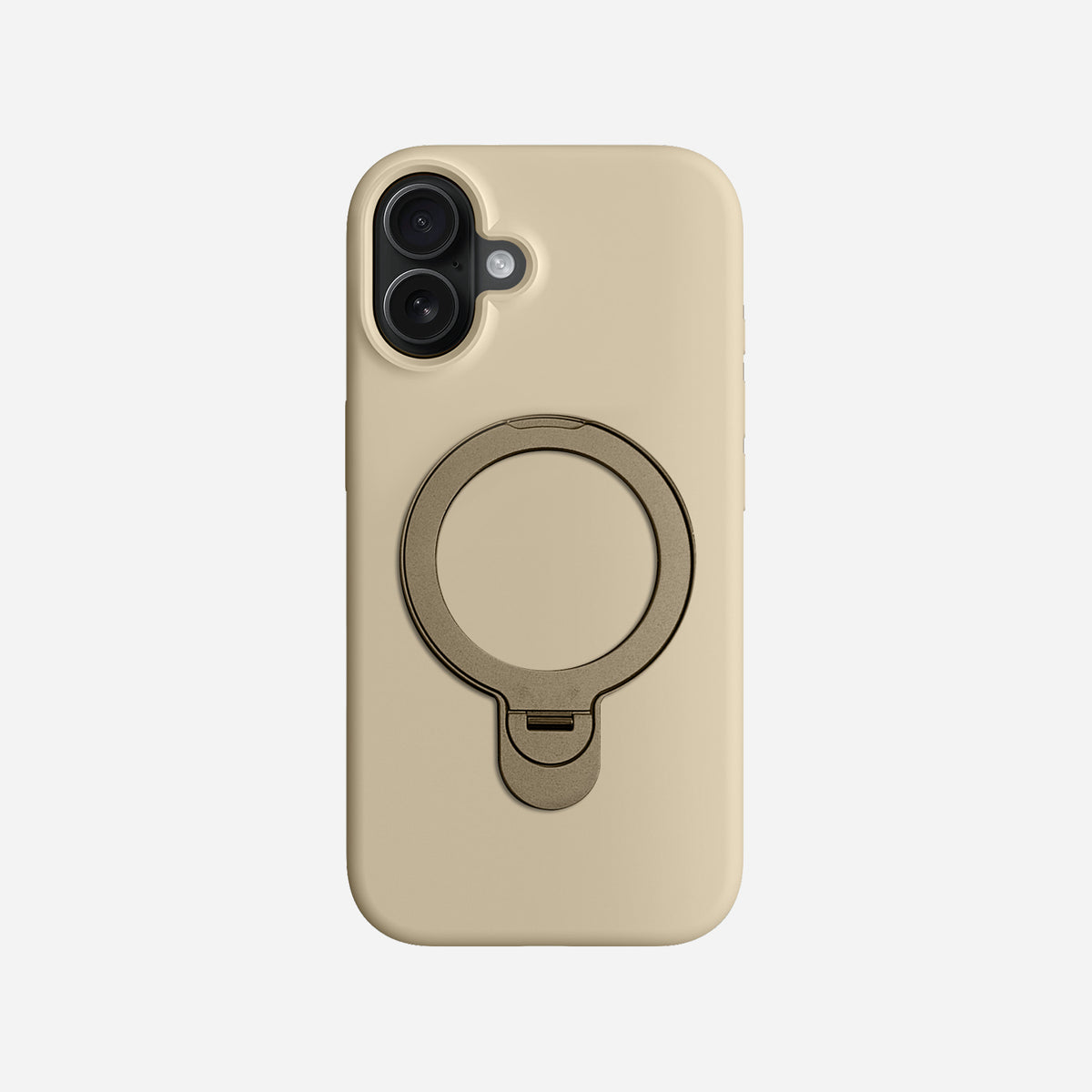 iPhone 16 Silicone Case with Stand