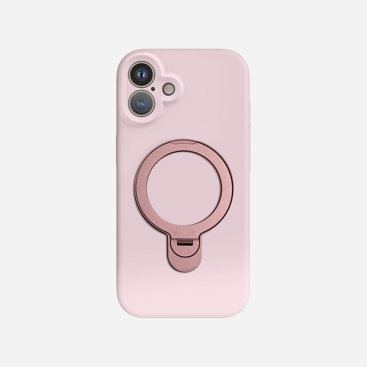 iPhone 16 Plus Silicone Case with Stand