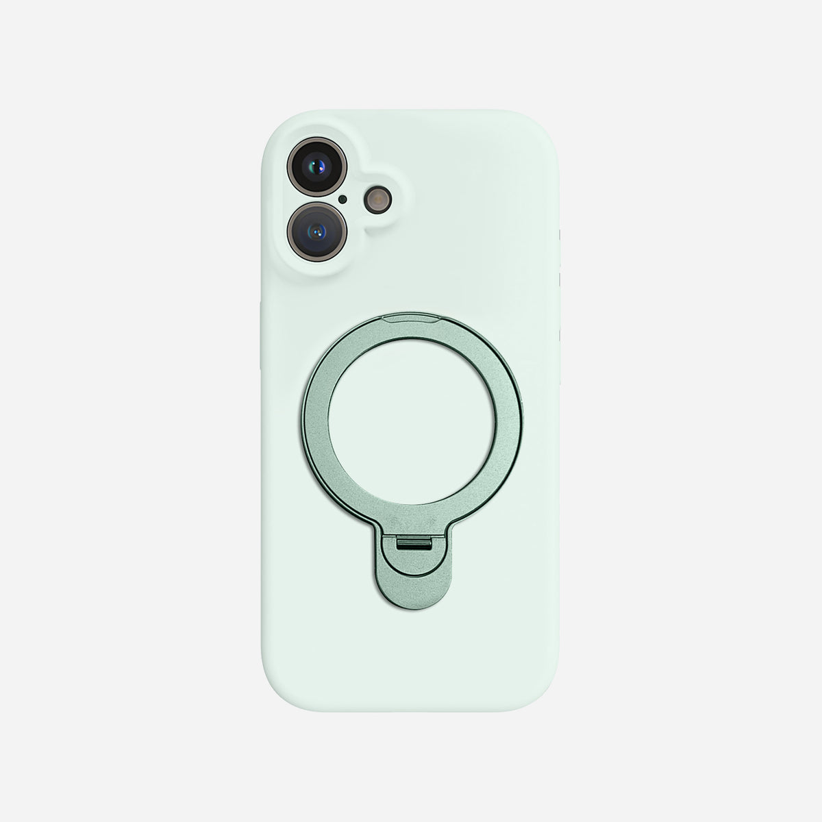 iPhone 16 Plus Silicone Case with Stand