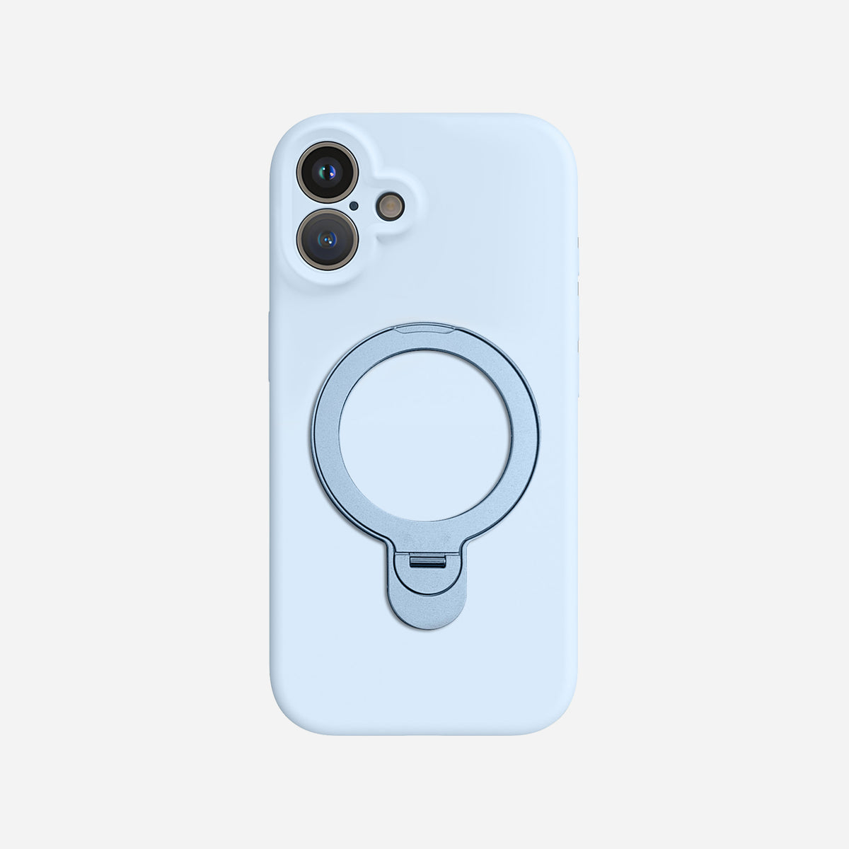 iPhone 16 Plus Silicone Case with Stand