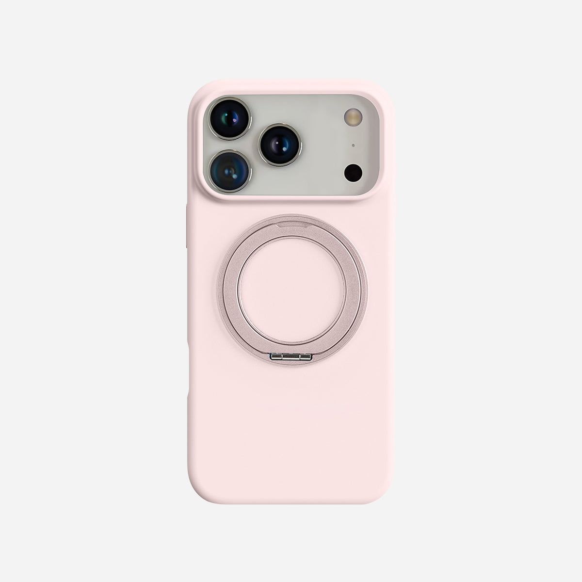 iPhone 17 Pro Max Silicone Case with Stand