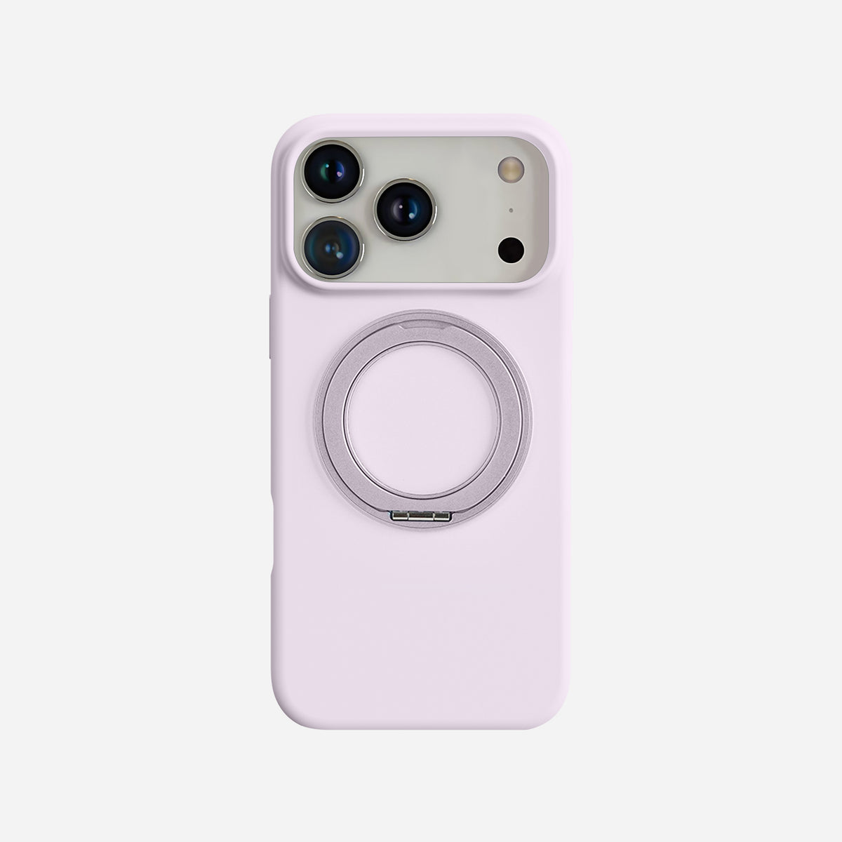 iPhone 17 Pro Max Silicone Case with Stand